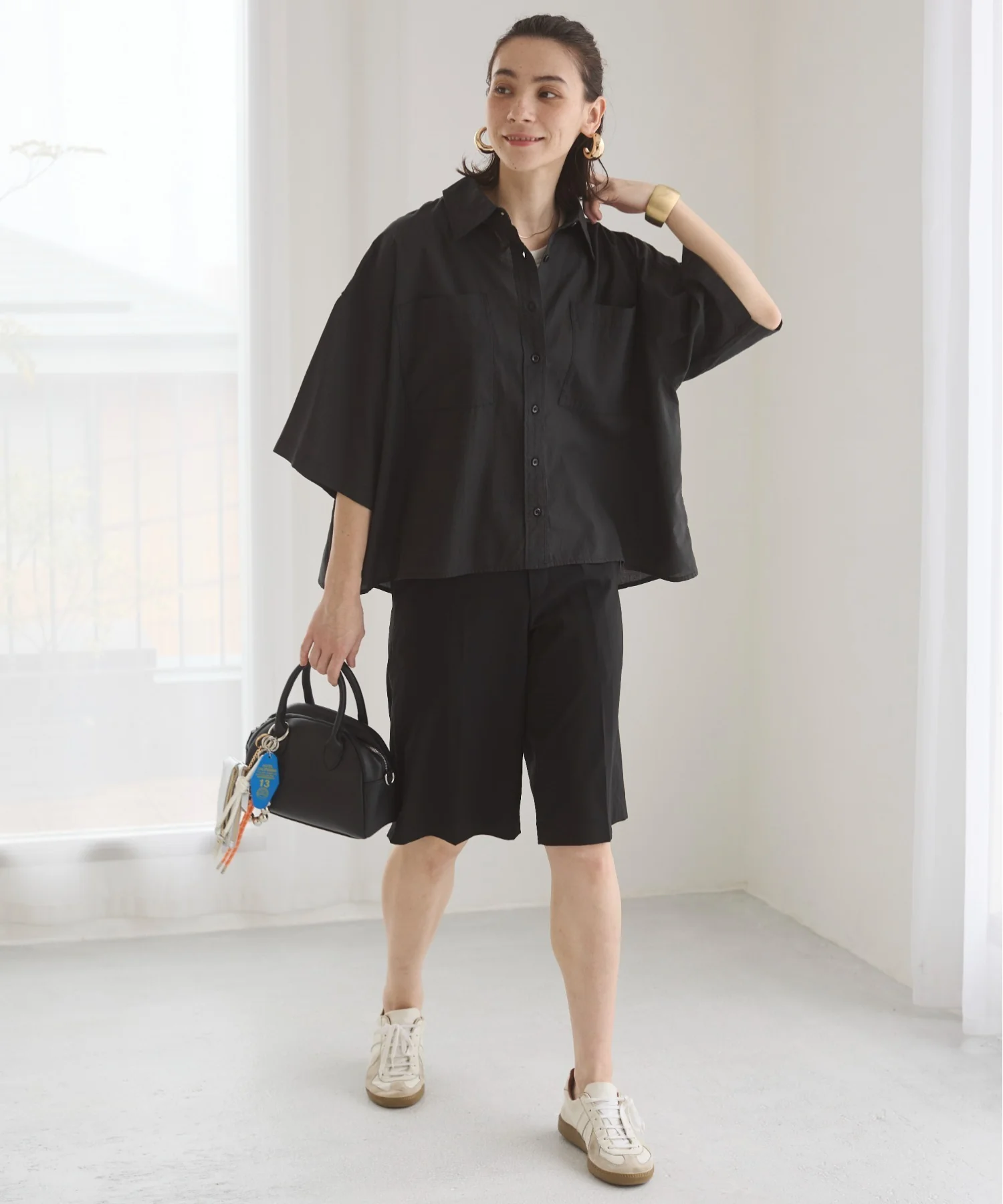 キャンブリックボイルオーバー半袖シャツ - Image 17