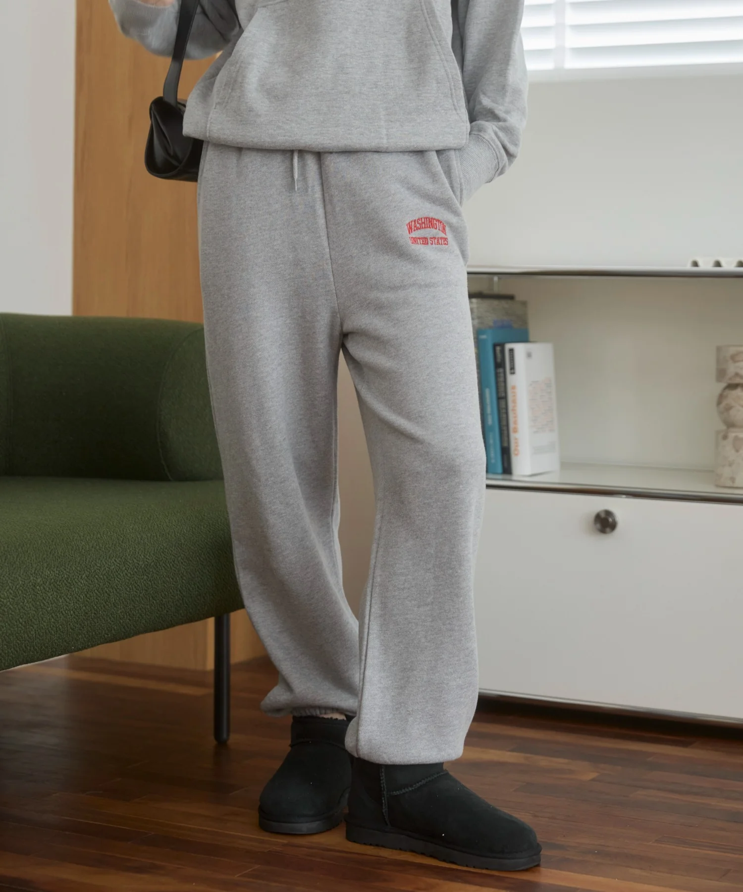 ワンポイント刺繍スウェットパンツ - Image 16