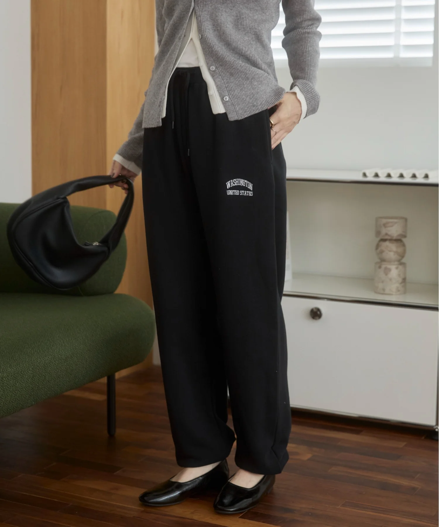 ワンポイント刺繍スウェットパンツ - Image 17
