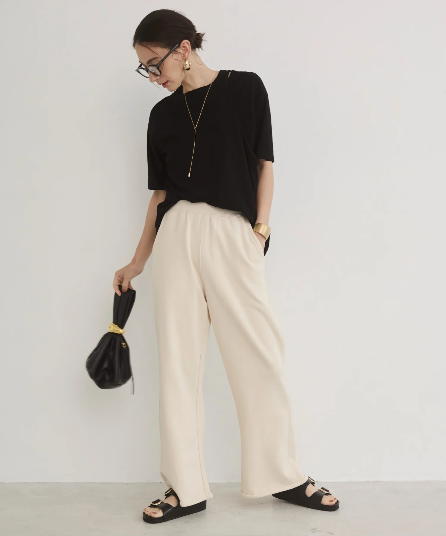 ワイドスウェットパンツ - Image 17