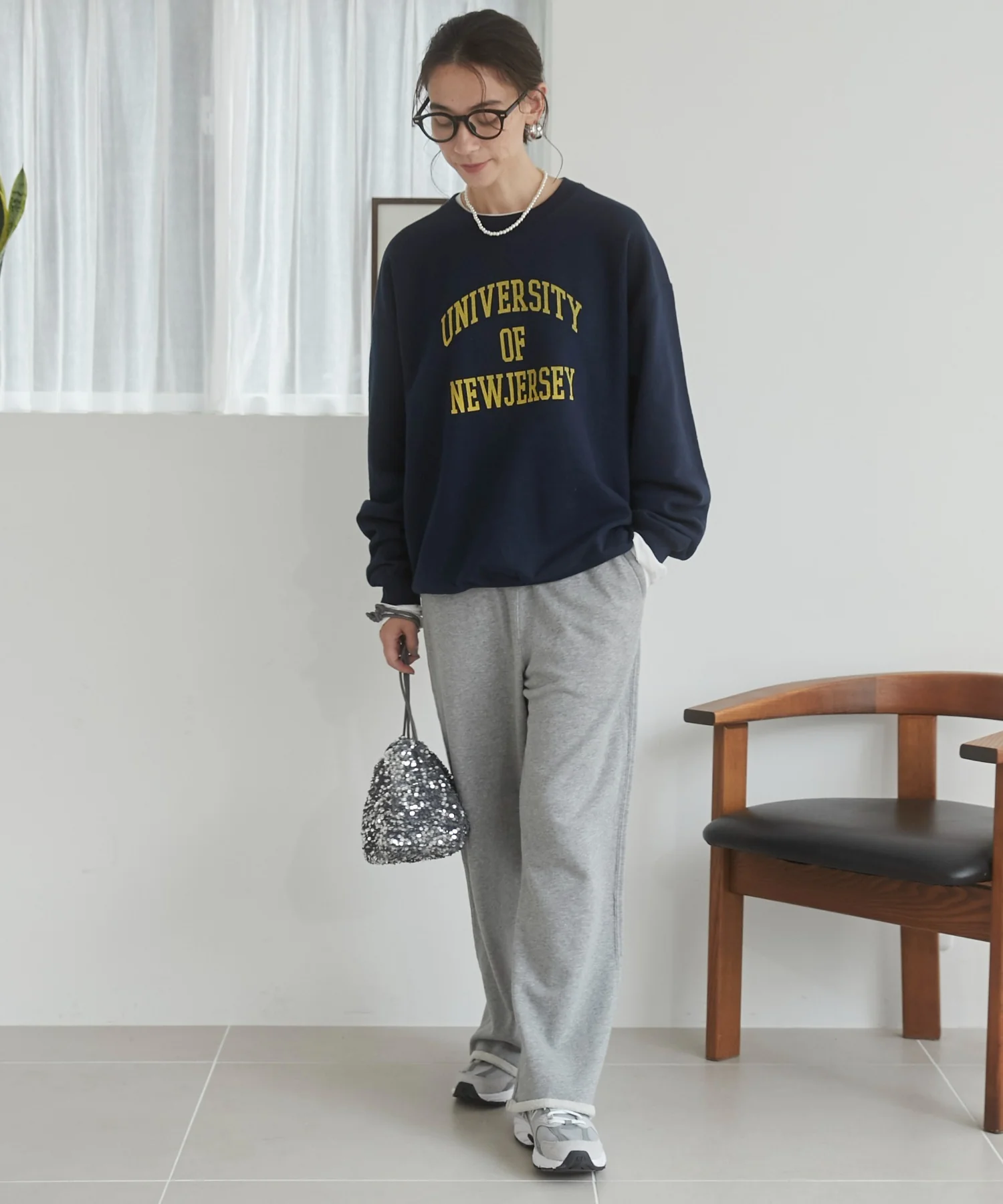 ワイドスウェットパンツ - Image 21