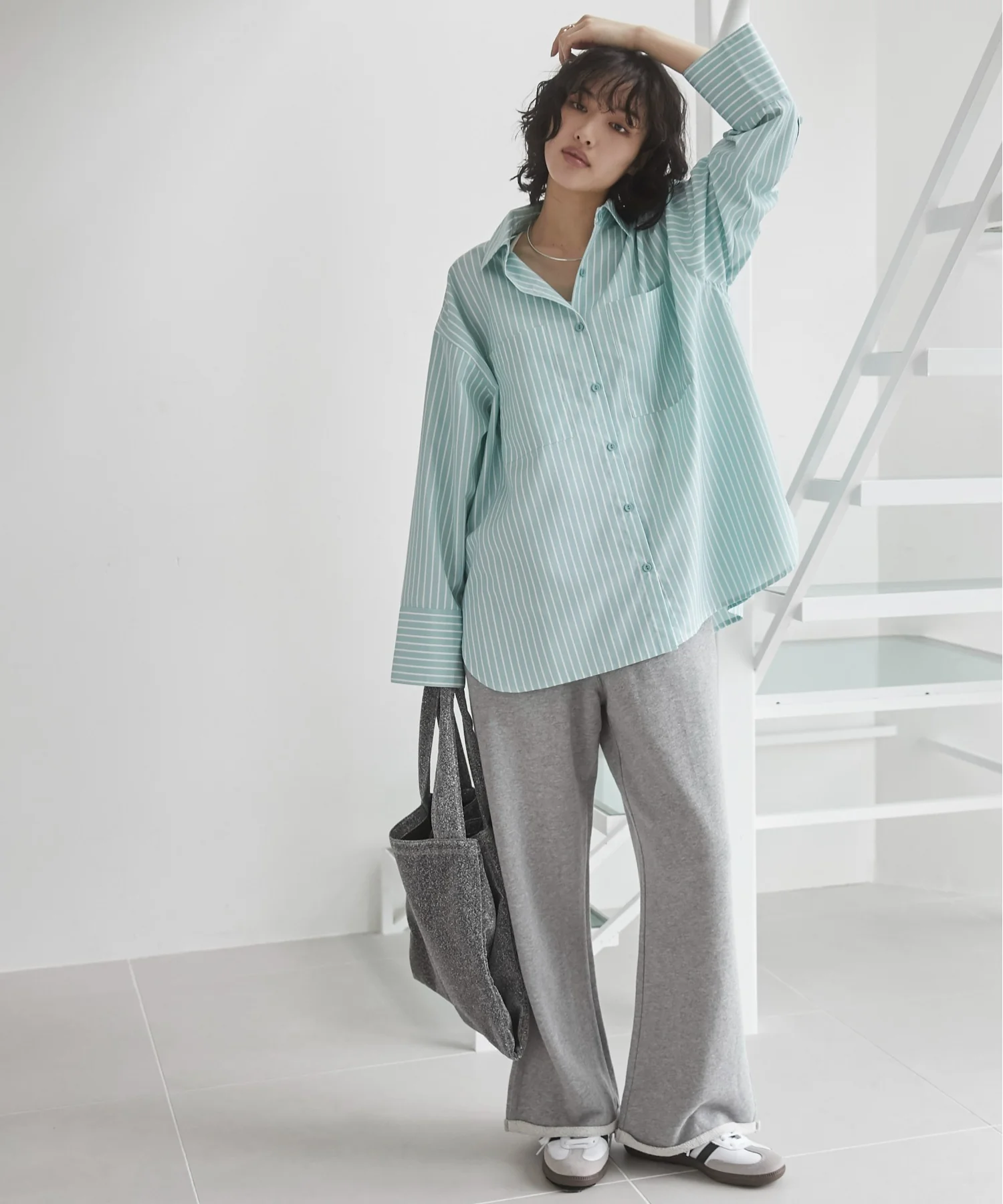 ワイドスウェットパンツ - Image 22