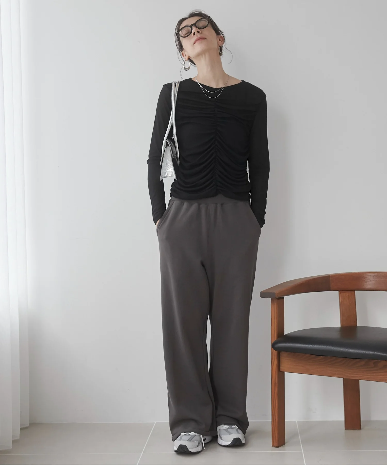 ワイドスウェットパンツ - Image 30