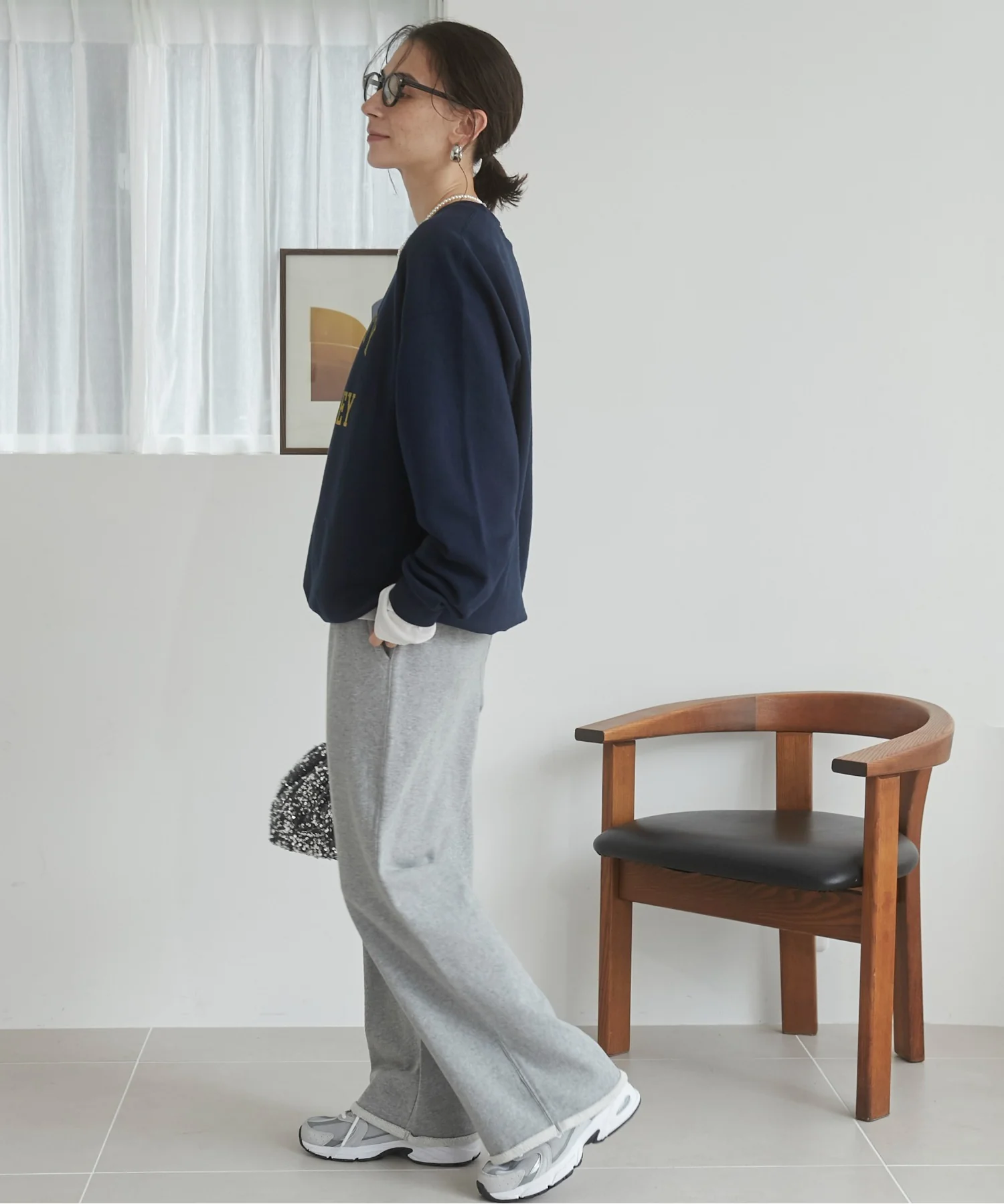 ワイドスウェットパンツ - Image 5