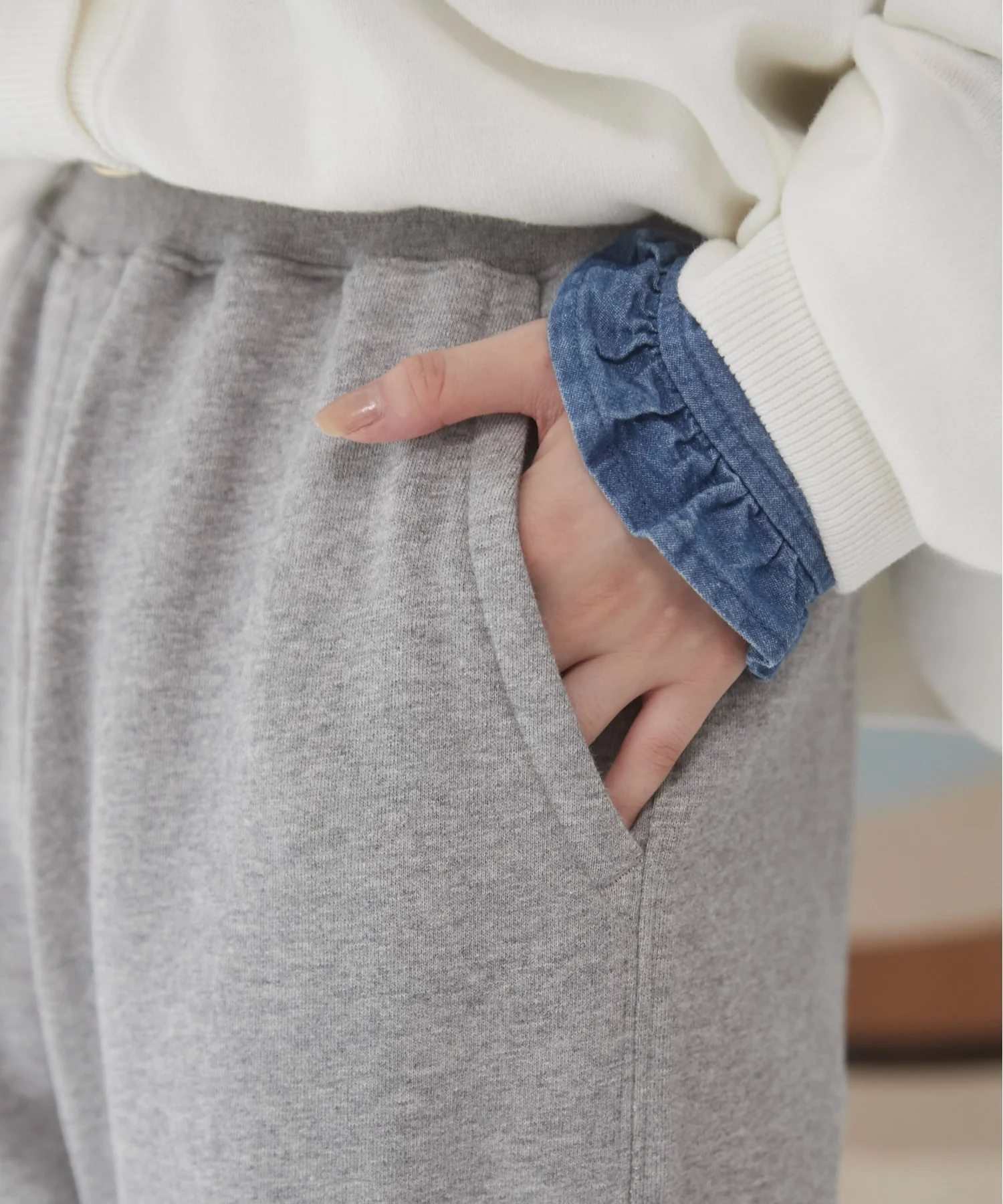ワイドスウェットパンツ - Image 8