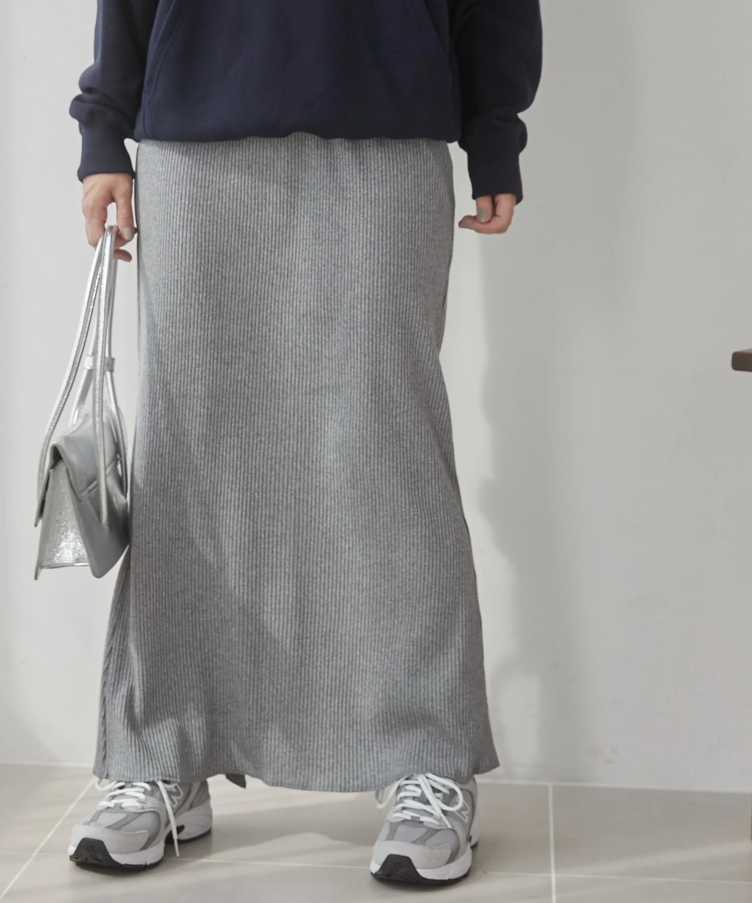 リブマーメイドスカート - Image 15