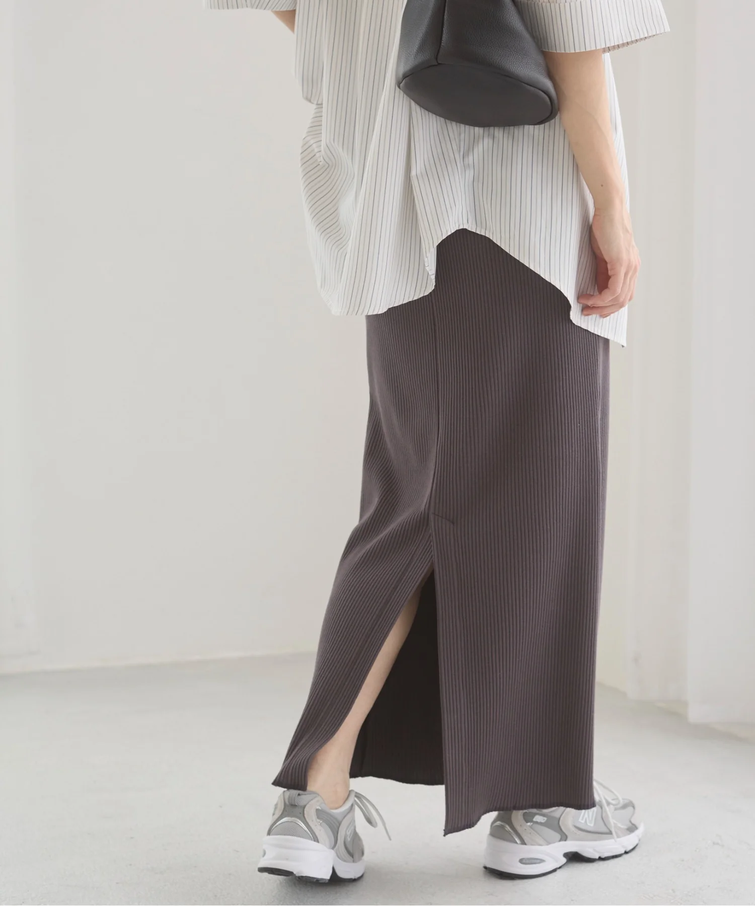 リブマーメイドスカート - Image 29