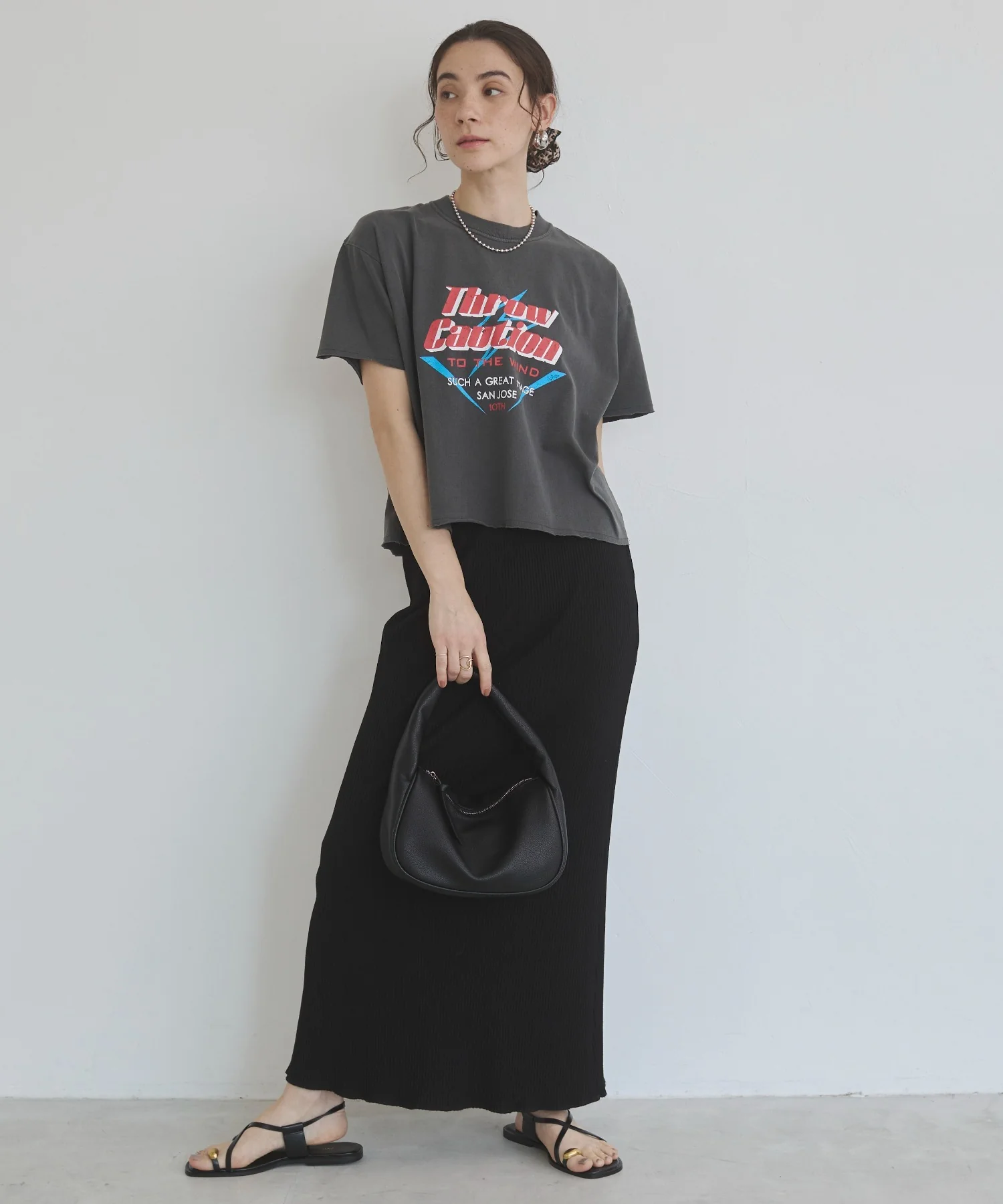 リブマーメイドスカート - Image 7
