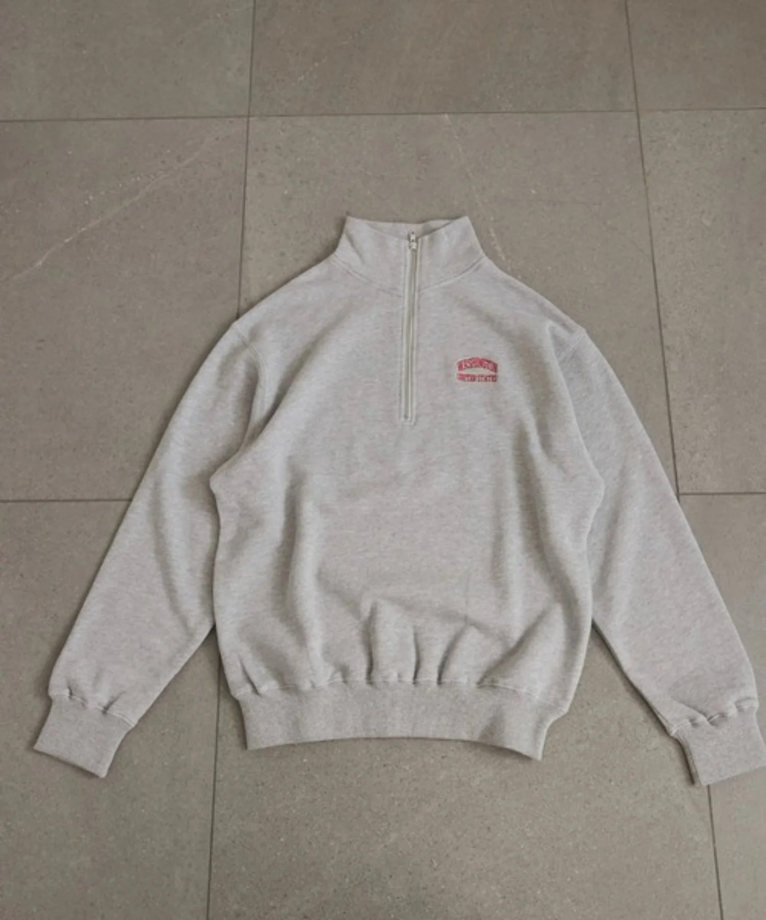 ワンポイント刺繍ハーフZIPスウェットプルオーバー - Image 20