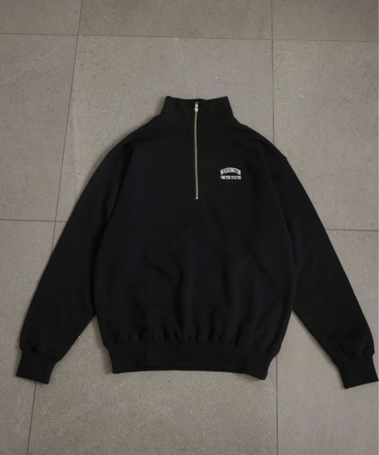 ワンポイント刺繍ハーフZIPスウェットプルオーバー - Image 24
