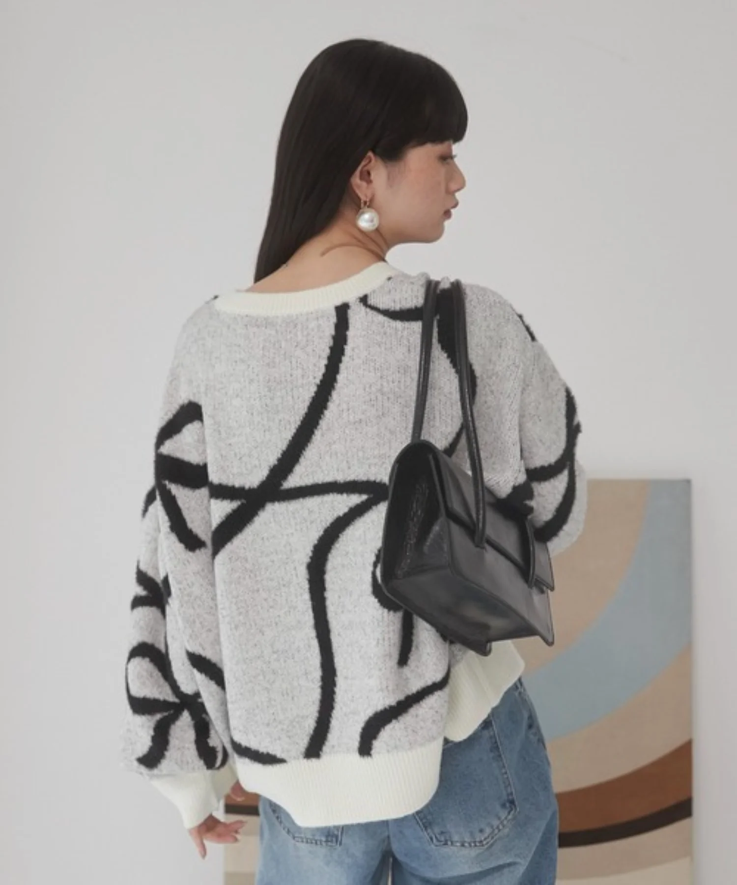 リボンデザインニット - Image 5