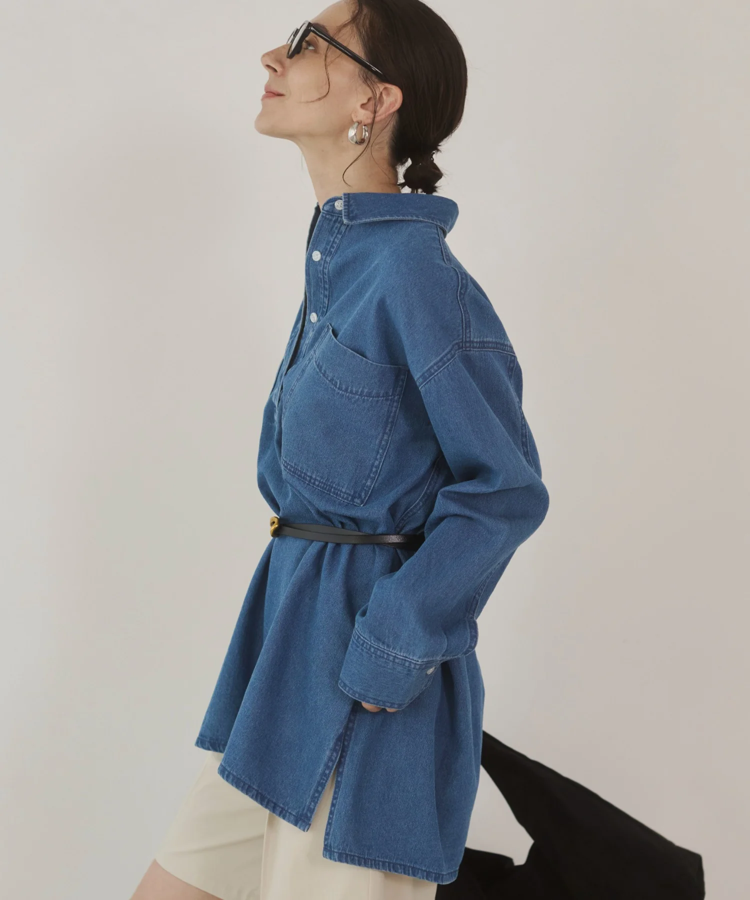 デニムチュニックシャツ - Image 27