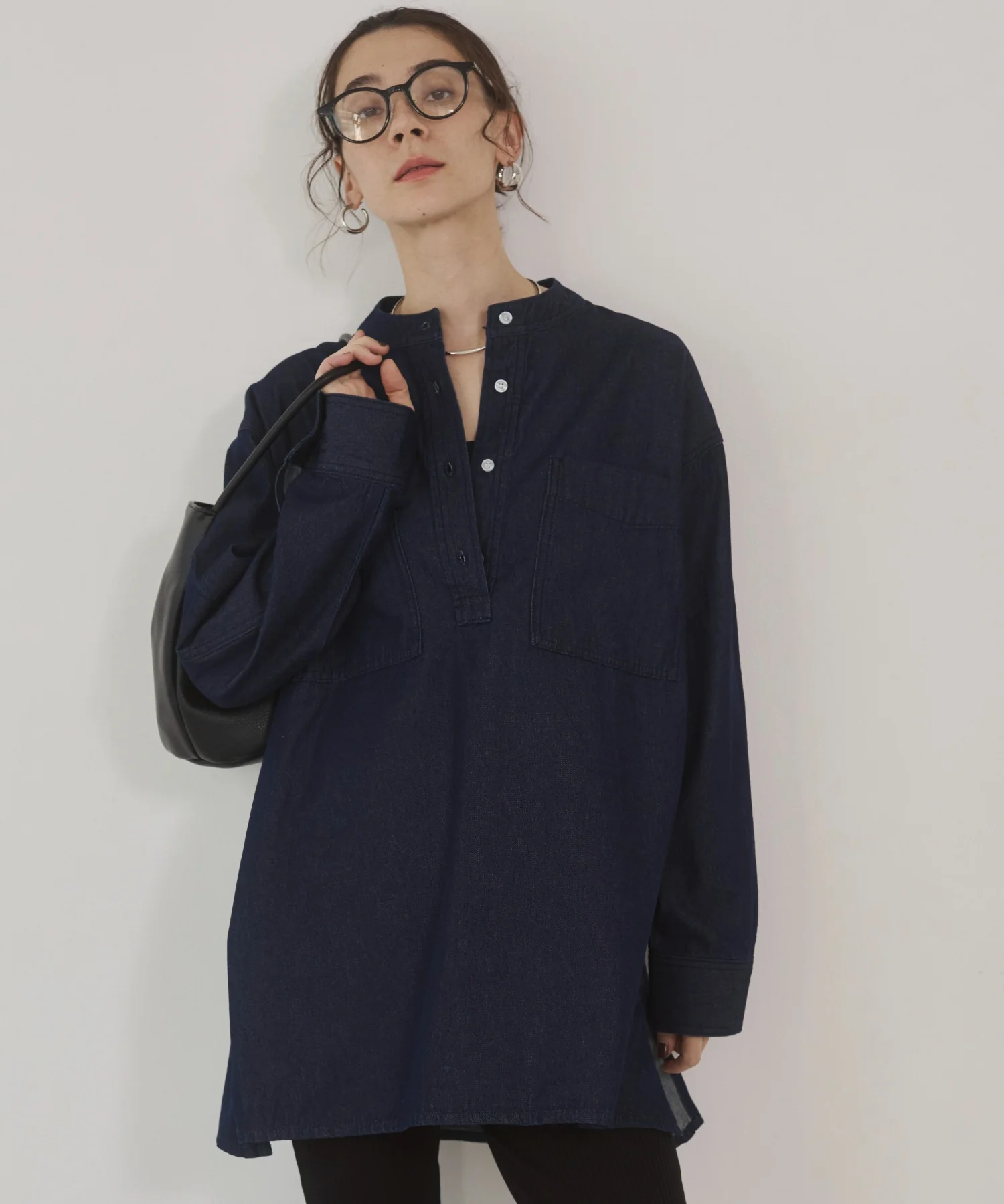 デニムチュニックシャツ - Image 41