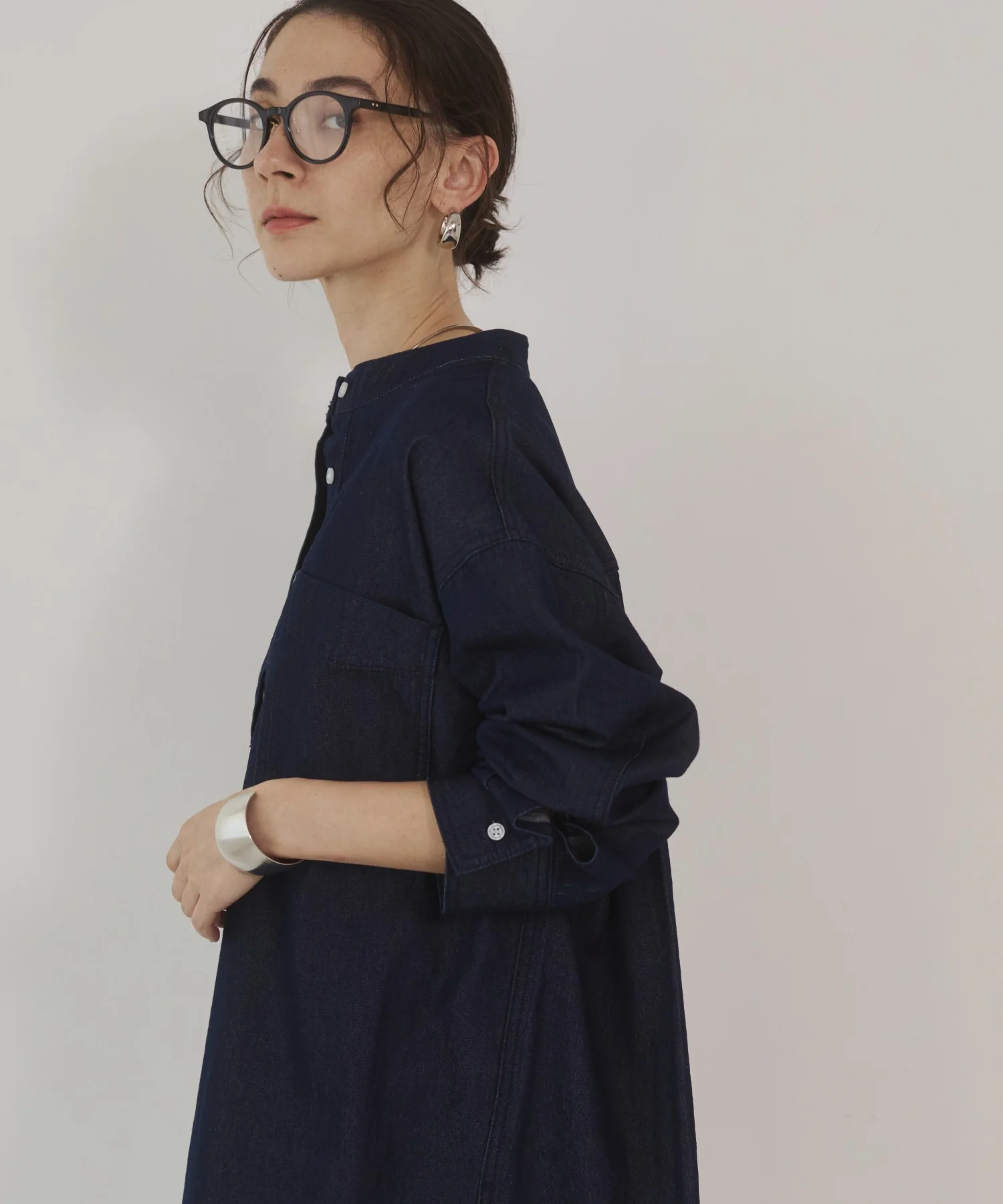 デニムチュニックシャツ - Image 47