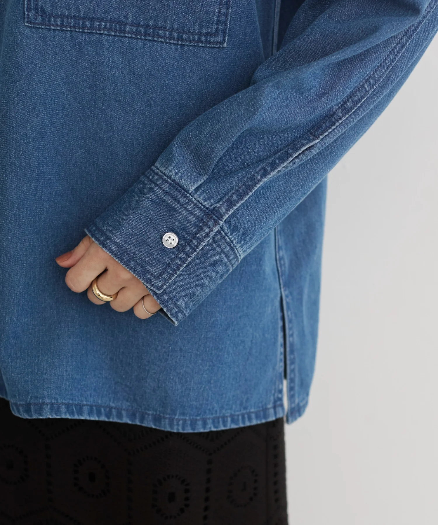デニムプルオーバーシャツ - Image 17