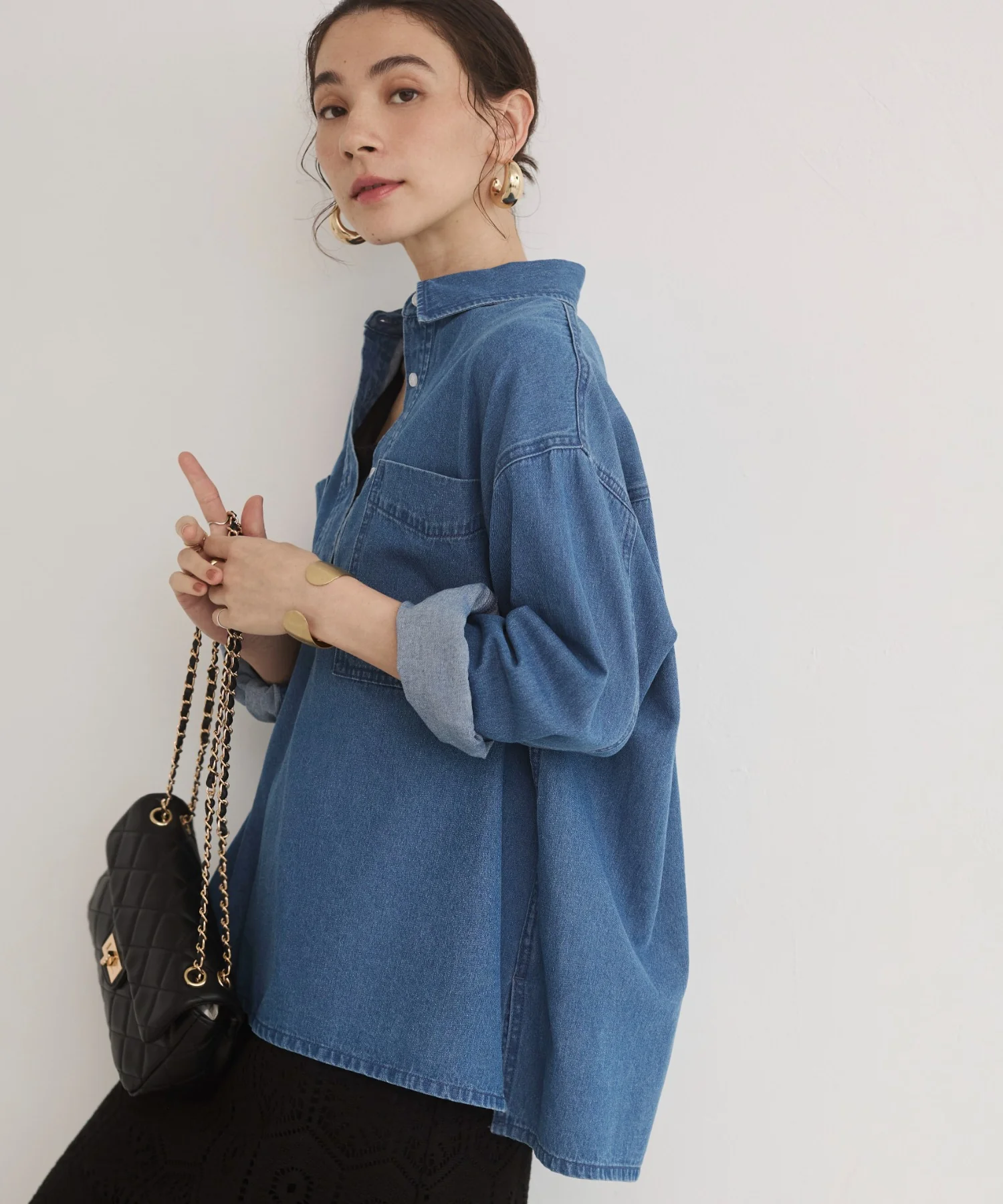 デニムプルオーバーシャツ - Image 29