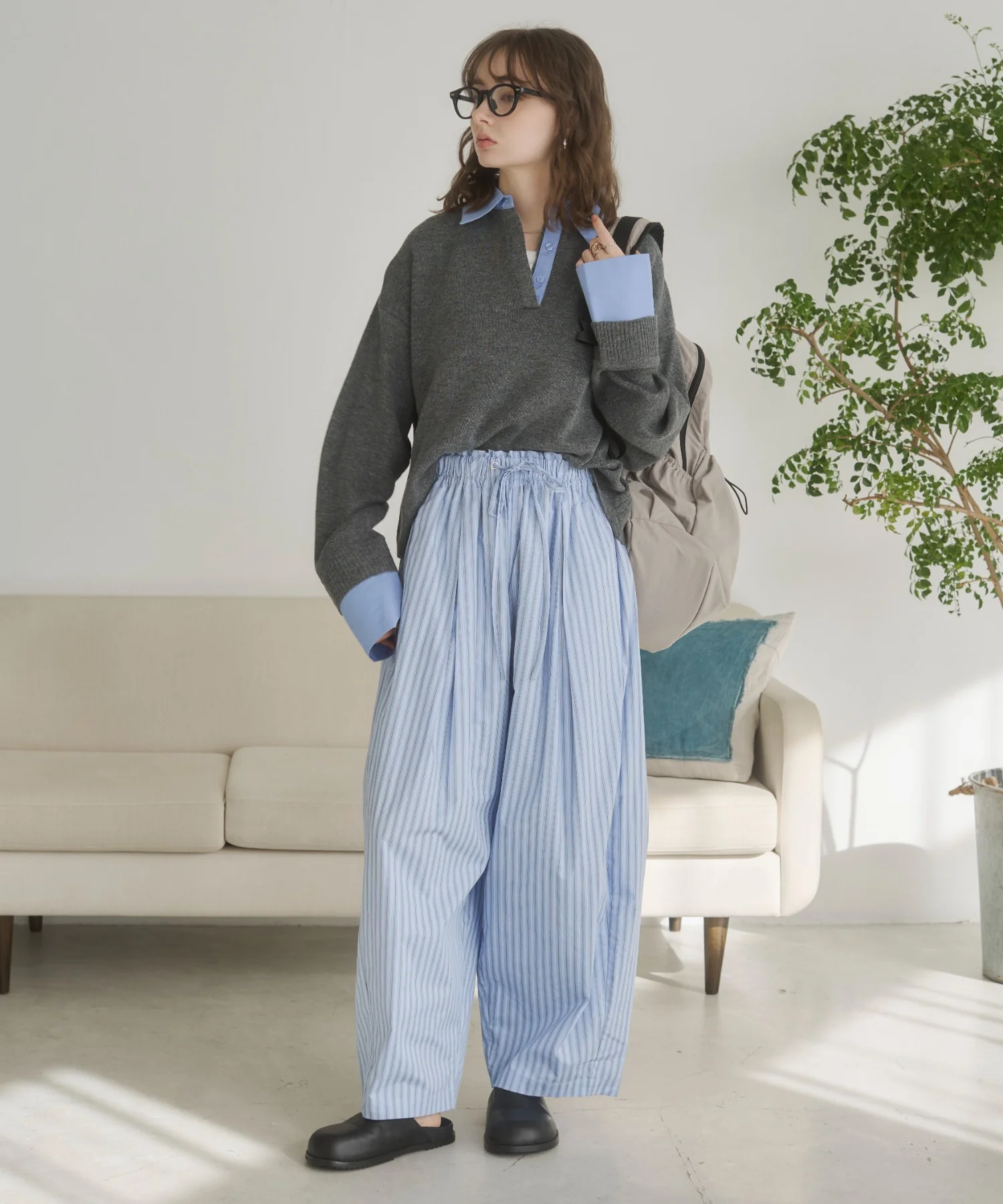 シャツエリポロニット - Image 11