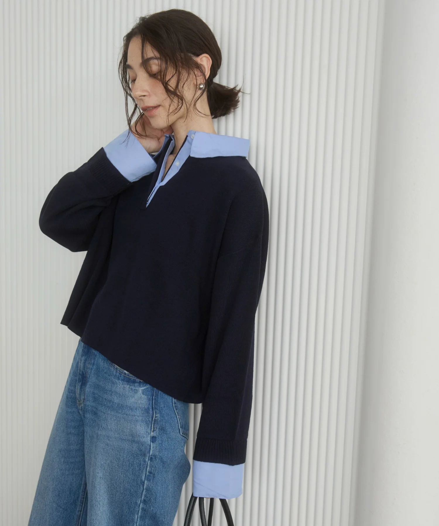 シャツエリポロニット - Image 23
