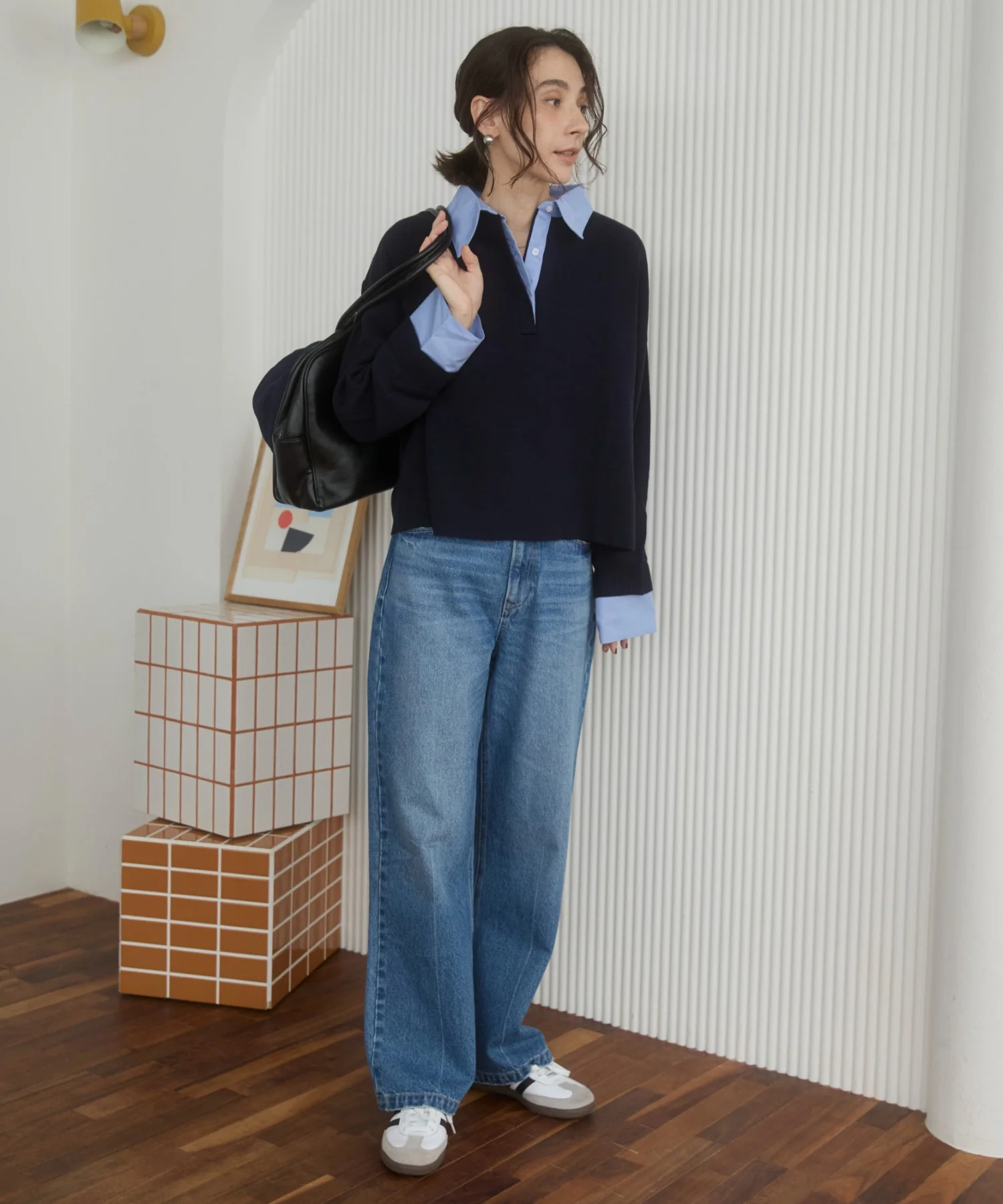 シャツエリポロニット - Image 26