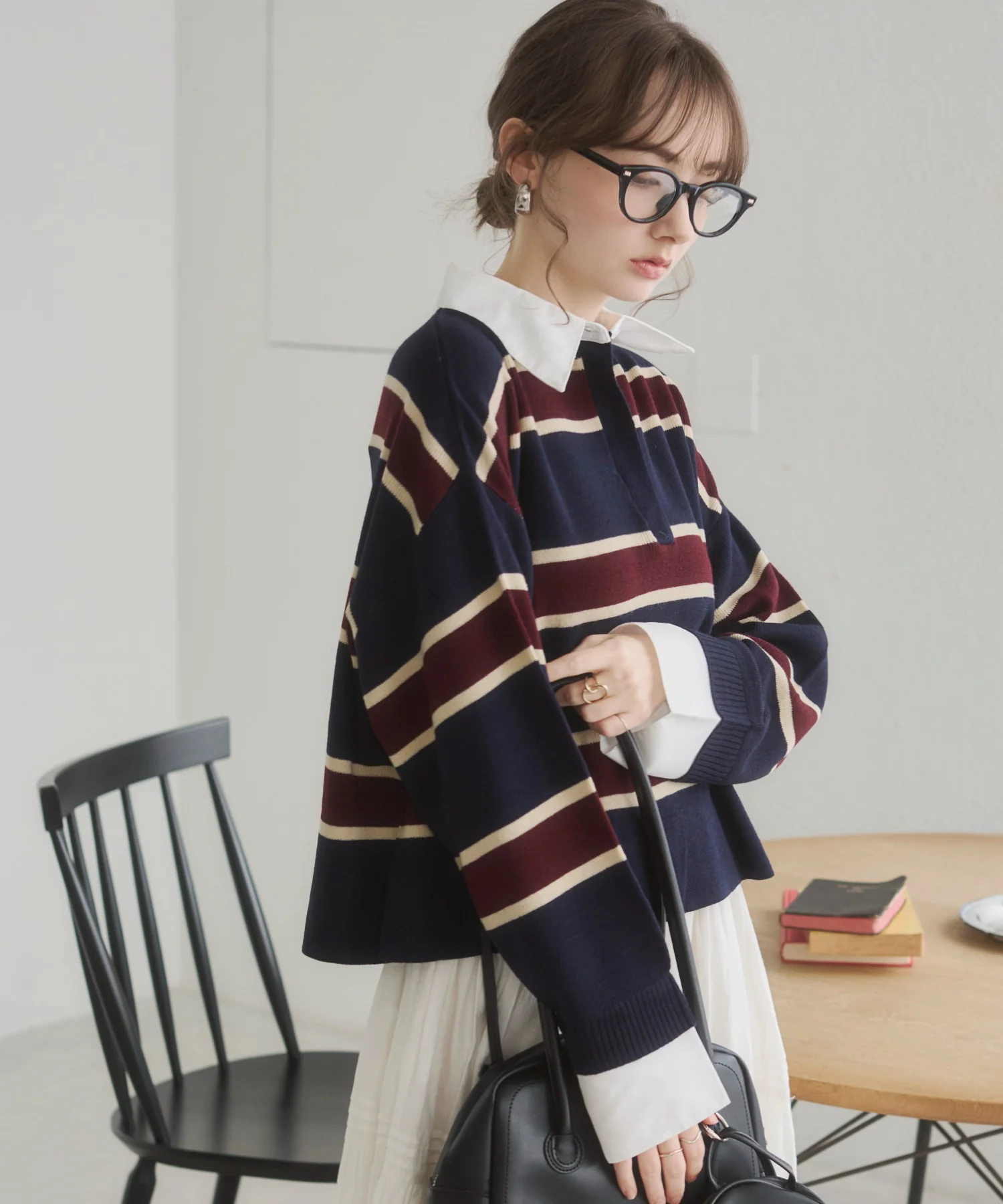 シャツエリポロニット - Image 30