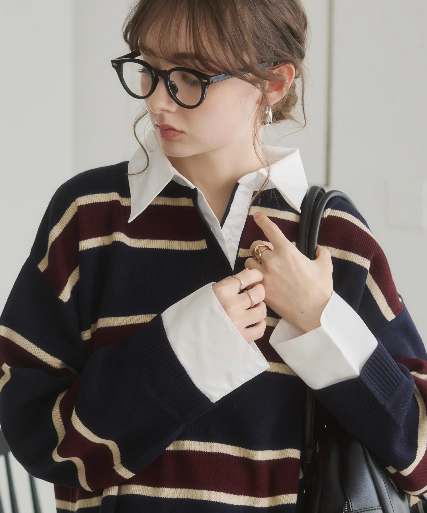 シャツエリポロニット - Image 32