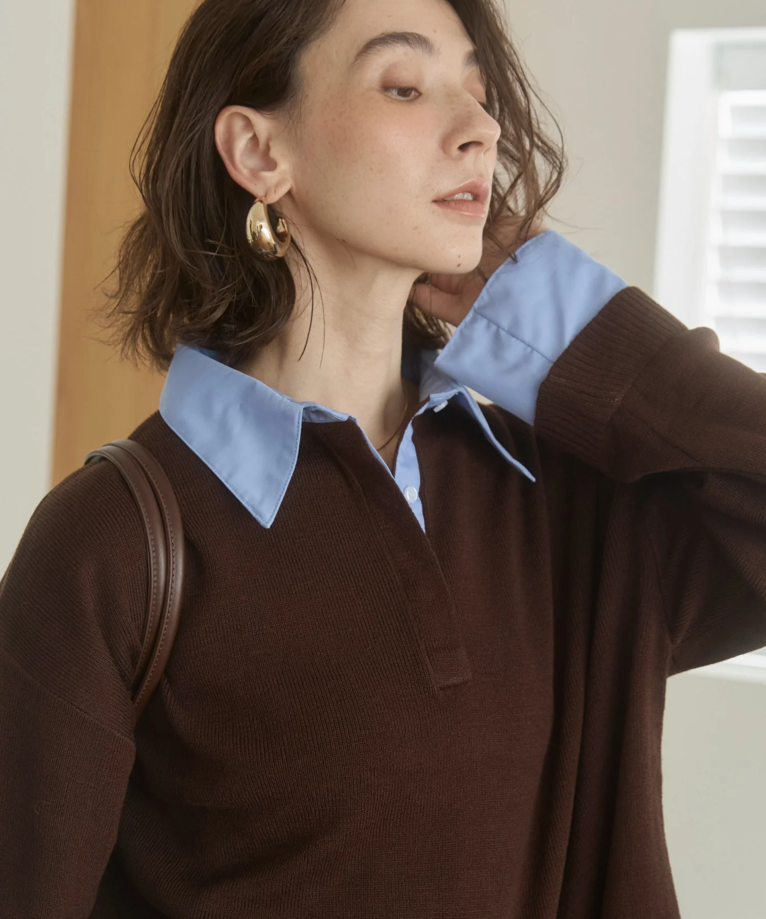 シャツエリポロニット - Image 37