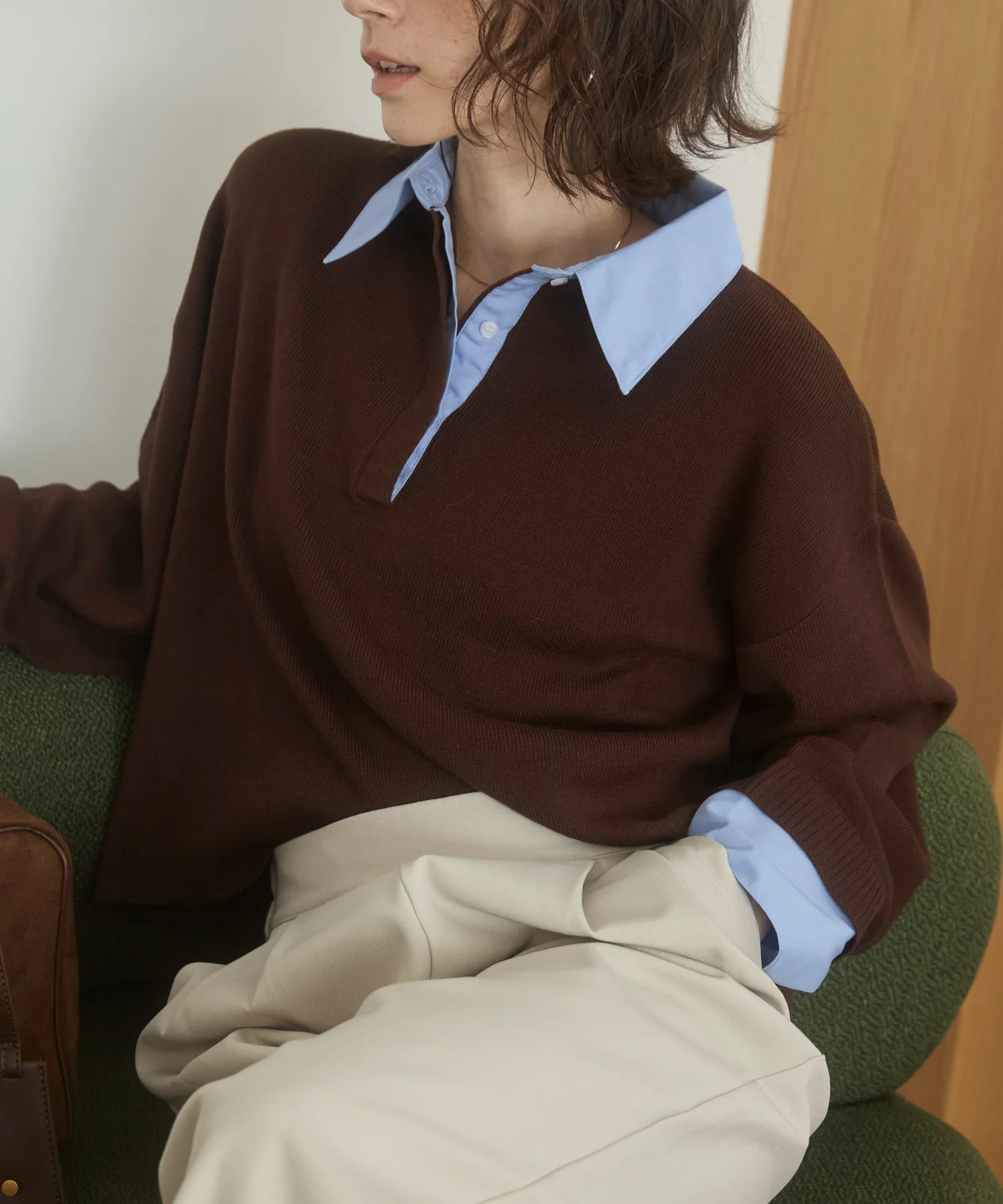 シャツエリポロニット - Image 40
