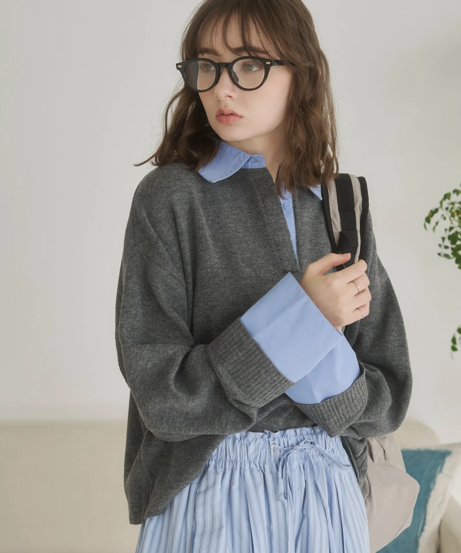 シャツエリポロニット - Image 49