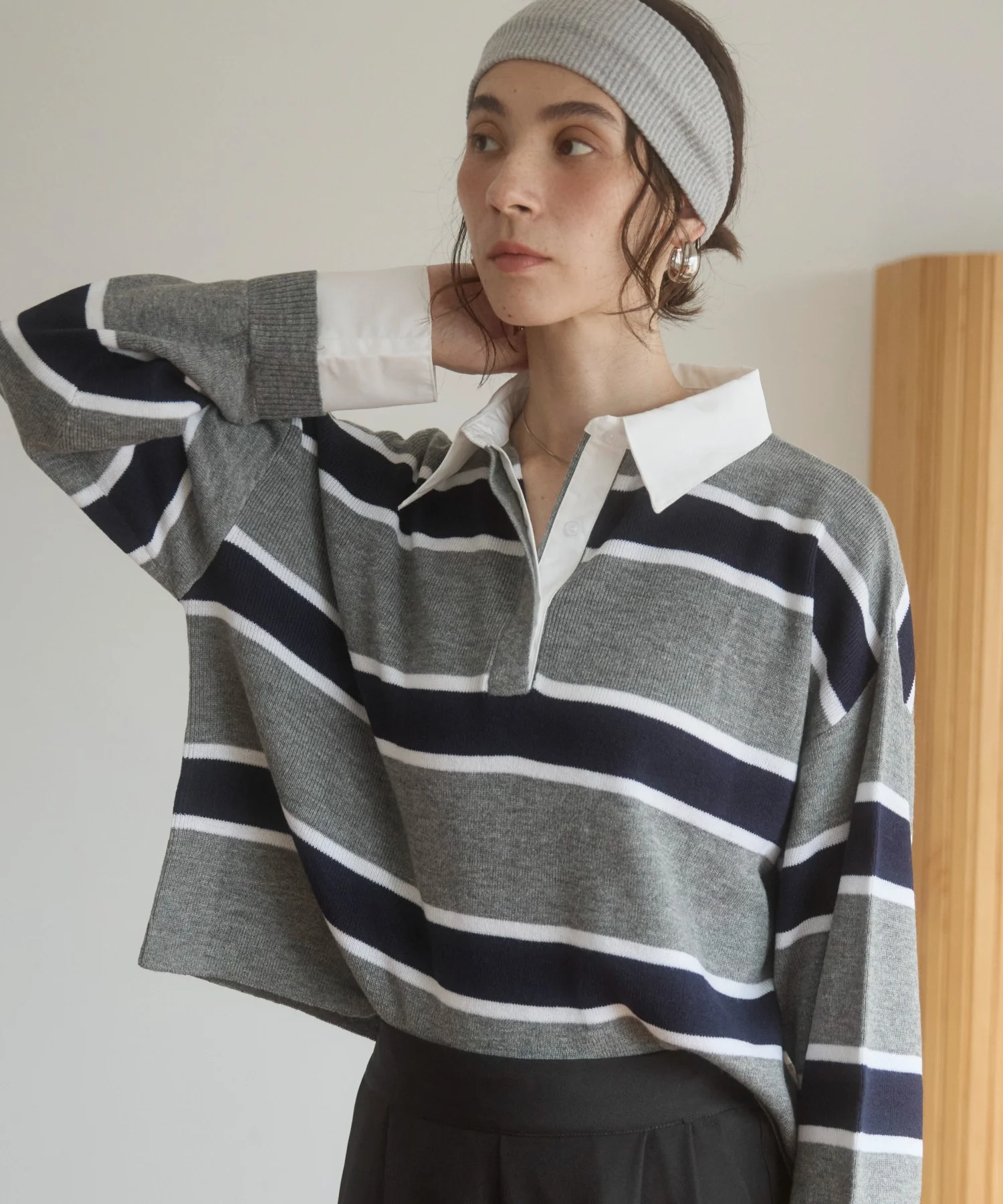 シャツエリポロニット - Image 54