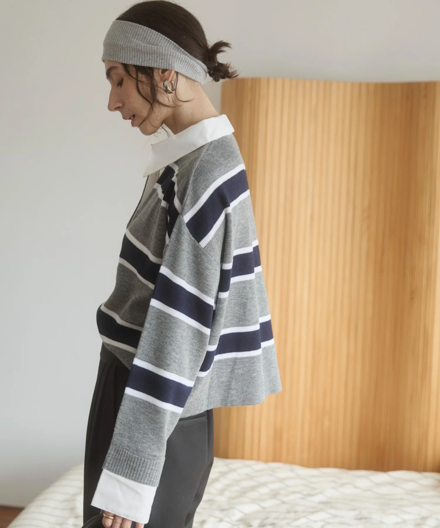 シャツエリポロニット - Image 55