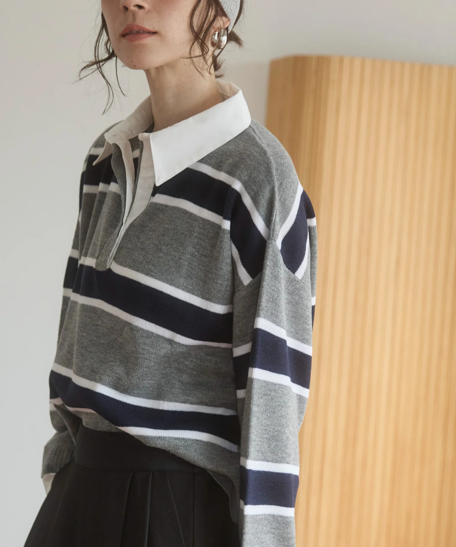シャツエリポロニット - Image 56