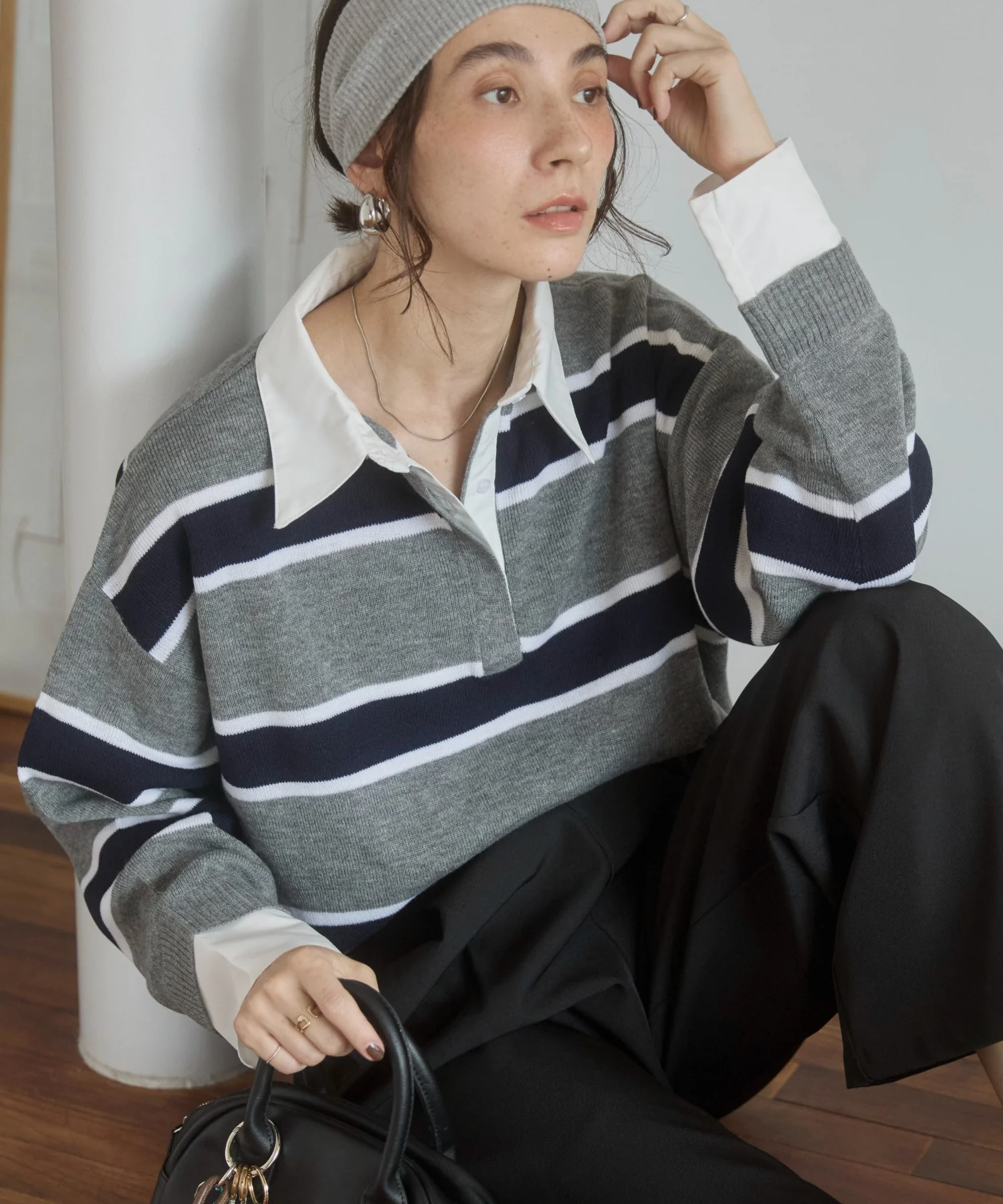 シャツエリポロニット - Image 6