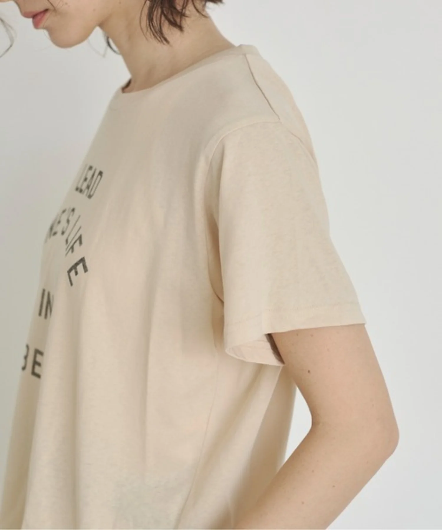 スラブ天竺ロゴプリントTシャツ - Image 11