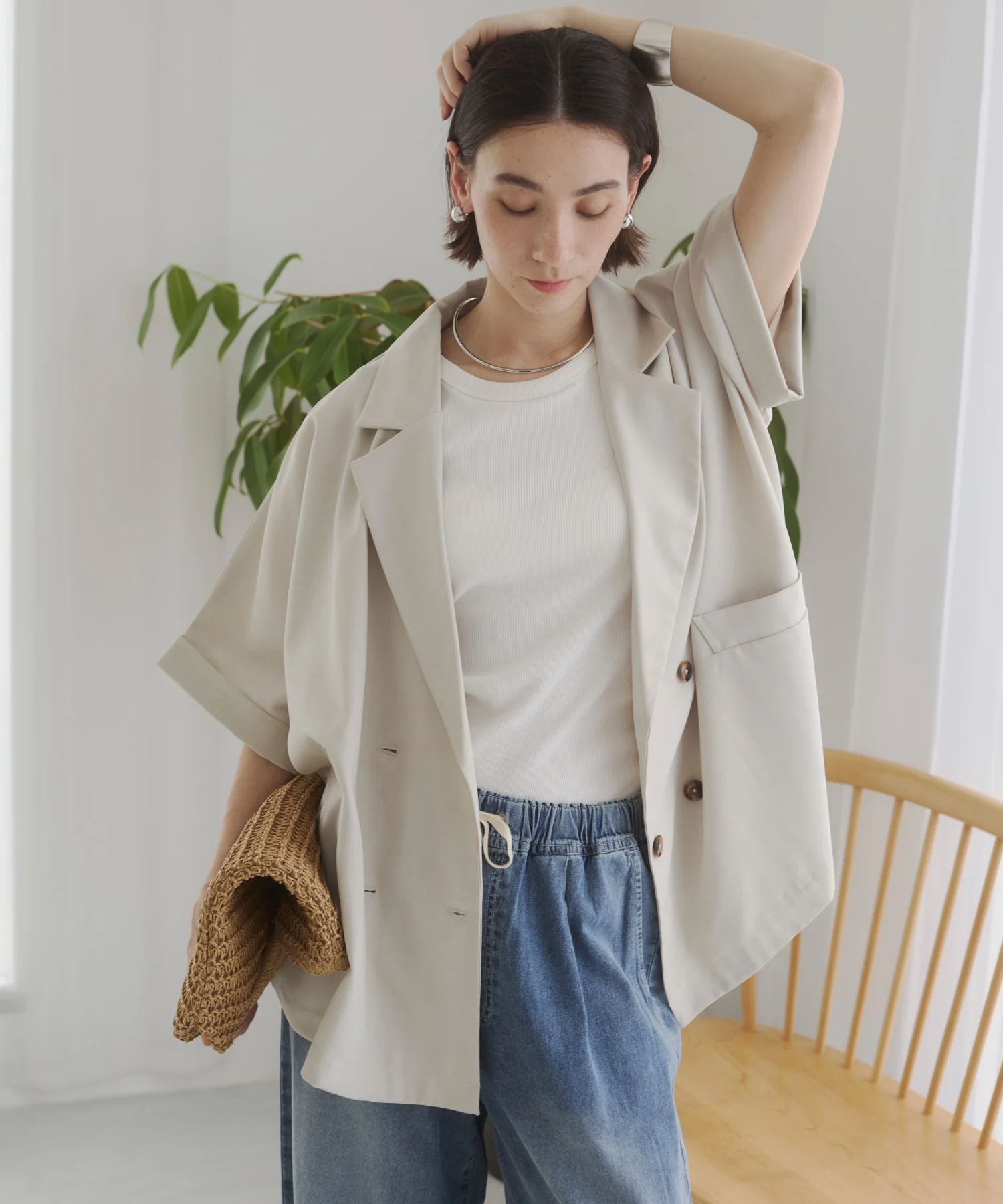 ハーフスリーブジャケット - Image 18