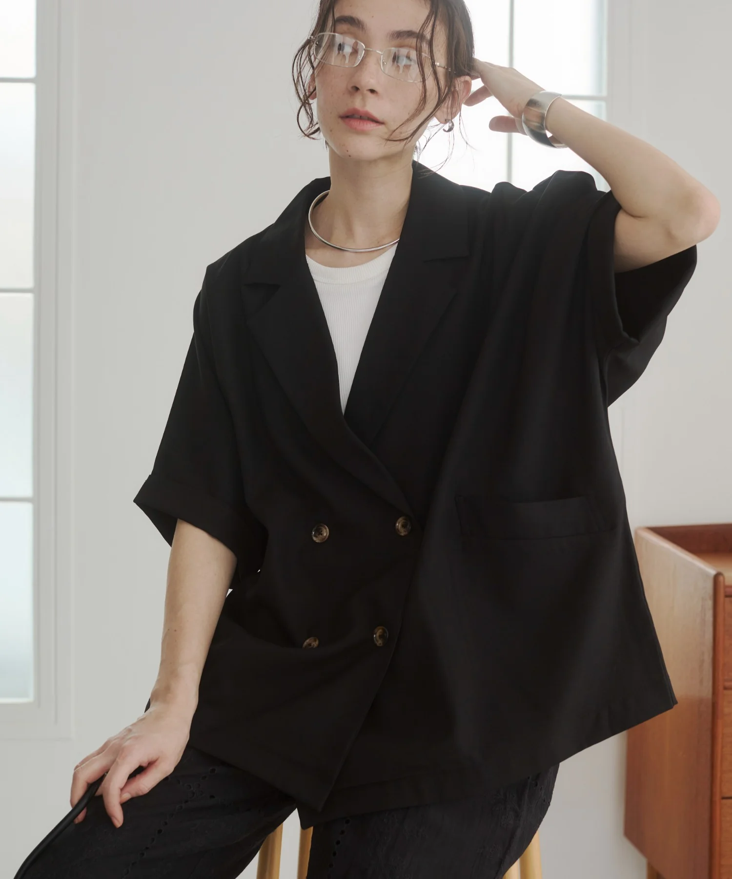 ハーフスリーブジャケット - Image 3