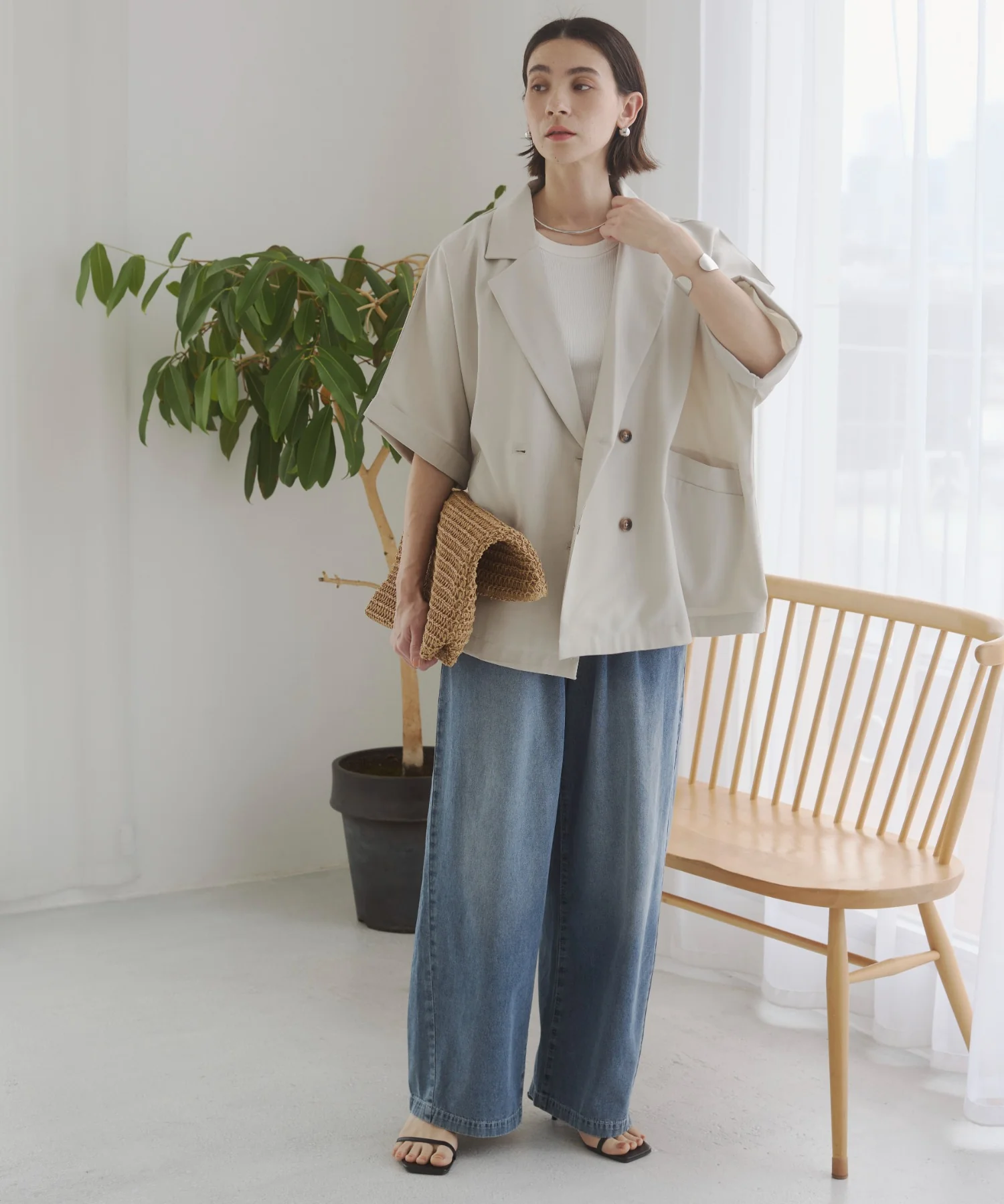 ハーフスリーブジャケット - Image 5