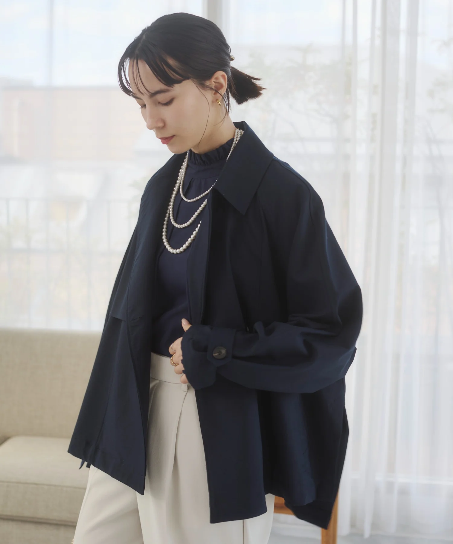 ショートトレンチコート - Image 17
