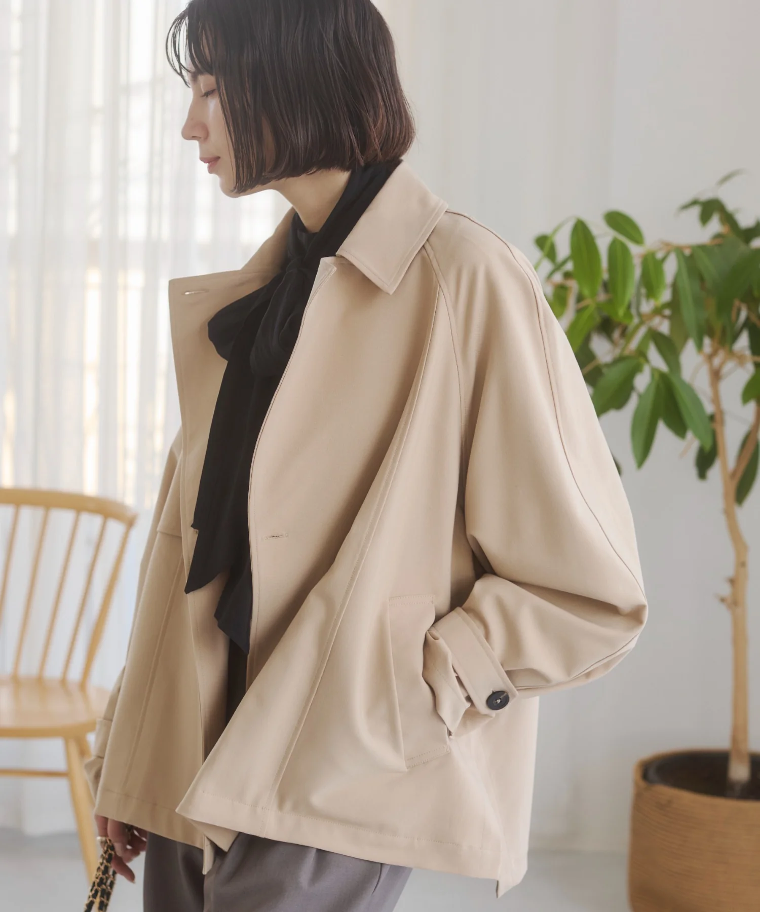 ショートトレンチコート - Image 24
