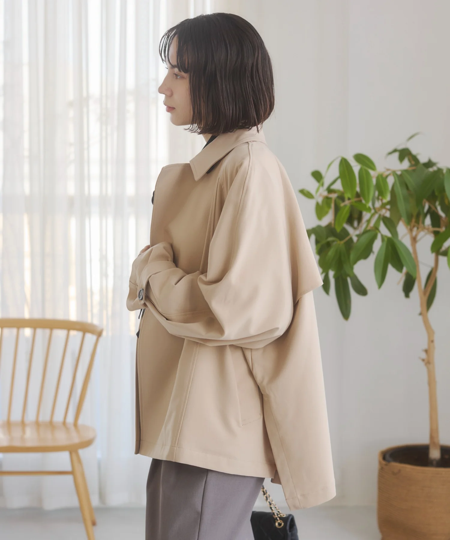 ショートトレンチコート - Image 25