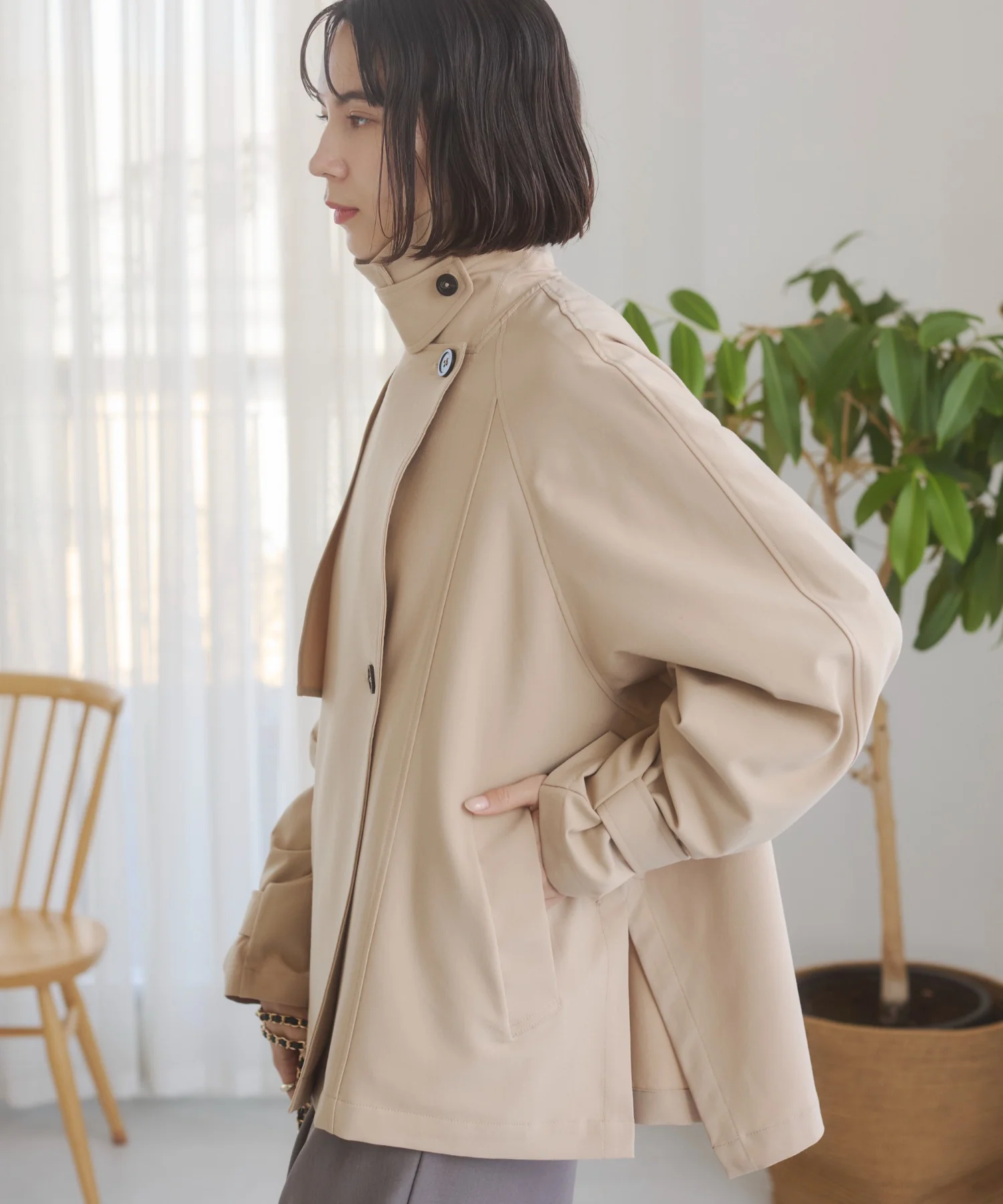 ショートトレンチコート - Image 26