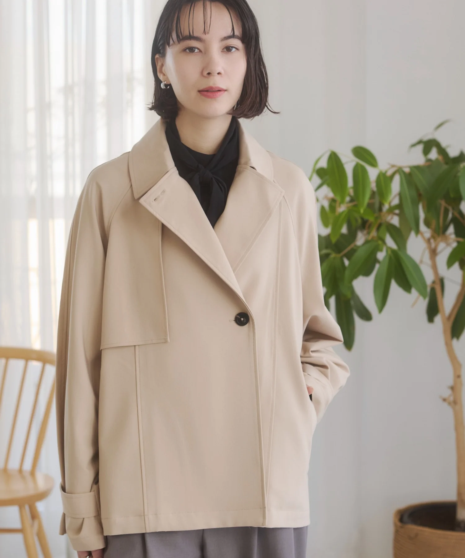 ショートトレンチコート - Image 27