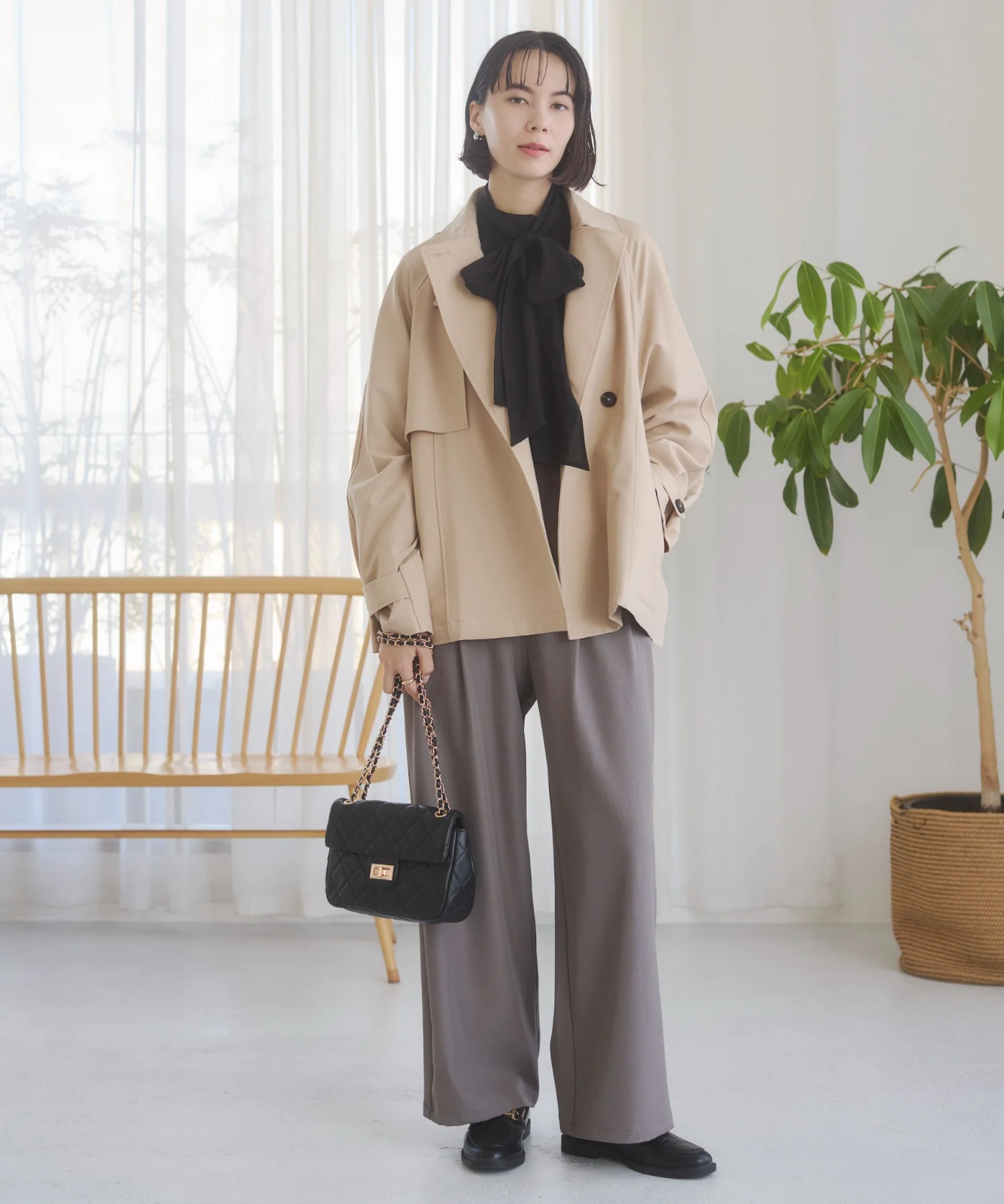 ショートトレンチコート - Image 5