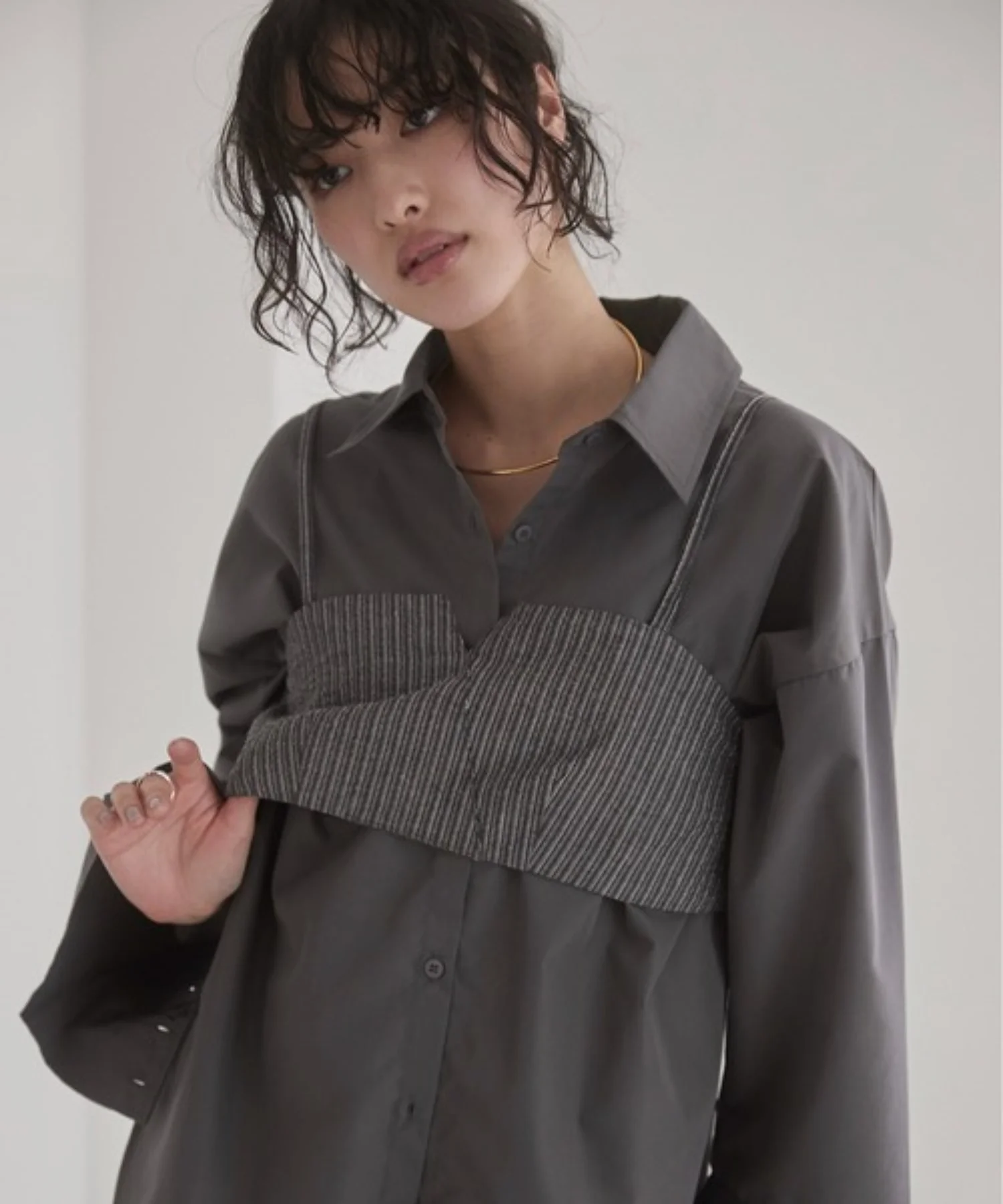 ビスチェセットシャツ - Image 2
