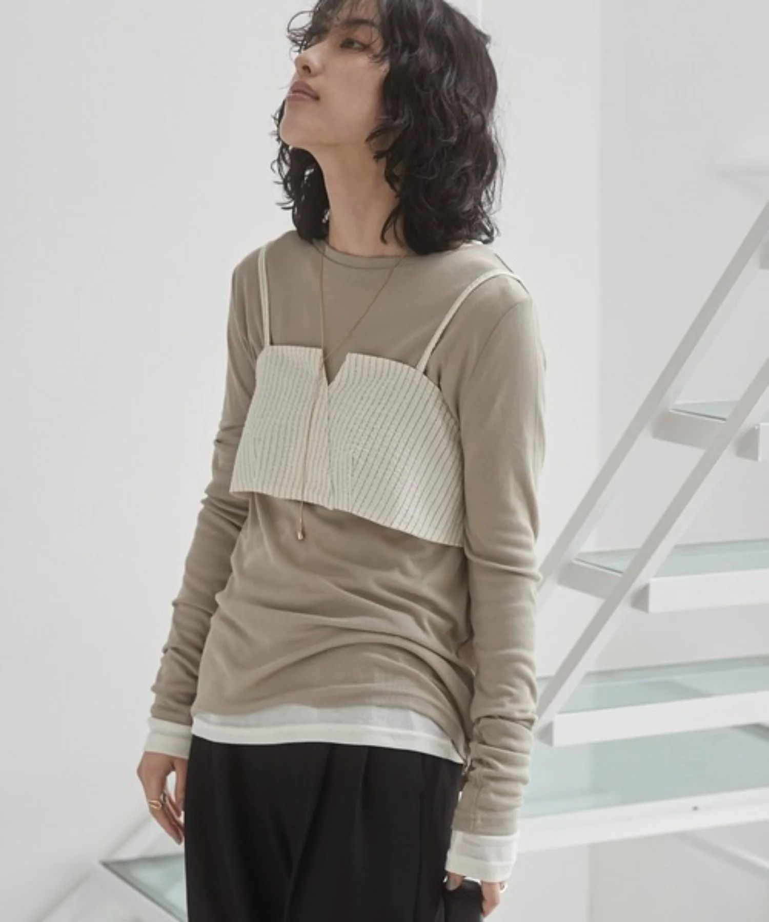 ビスチェセットシャツ - Image 3