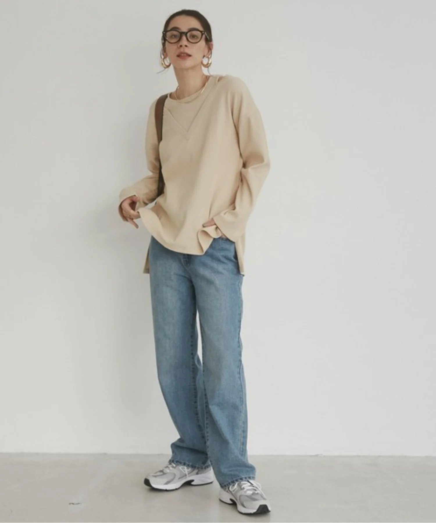 ワッフルフェイクレイヤードトップス - Image 4