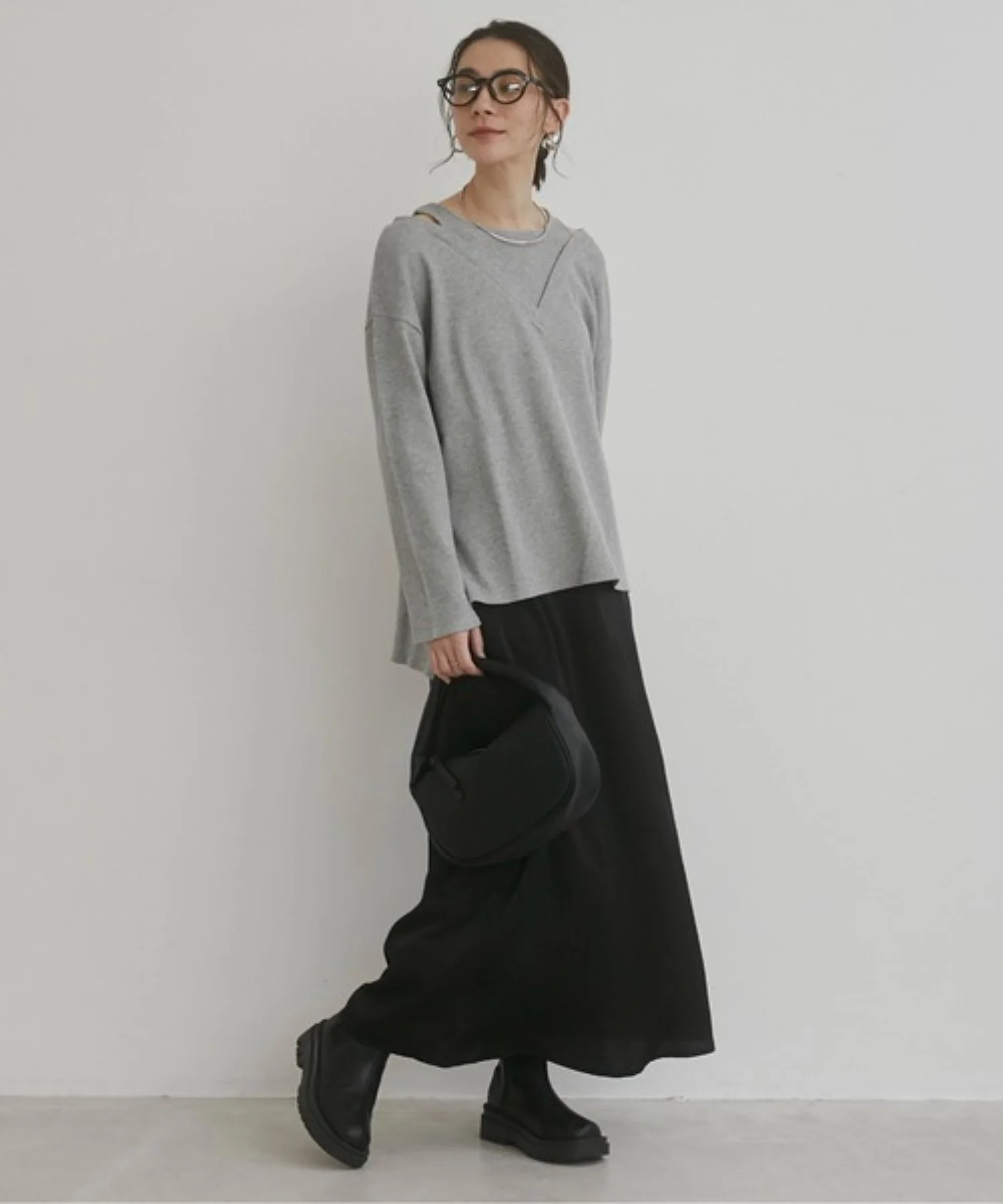 ワッフルフェイクレイヤードトップス - Image 6