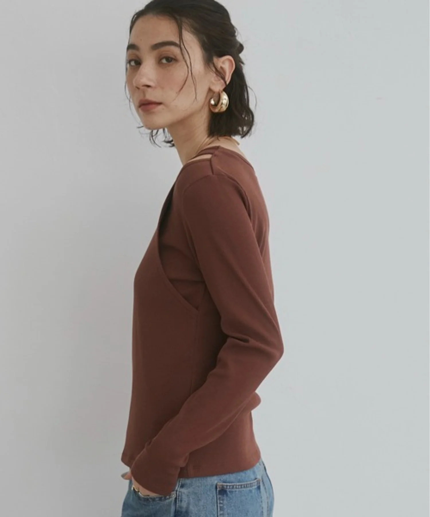 レイヤードカットトップス - Image 5