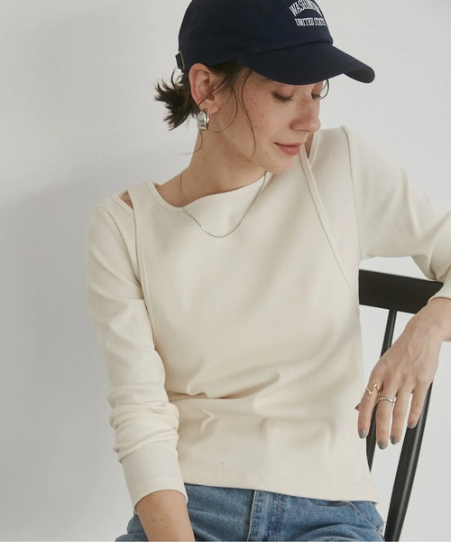 レイヤードカットトップス - Image 6