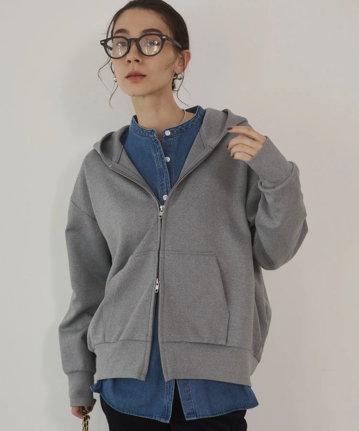 ダンボールジップアップフーディー - Image 18