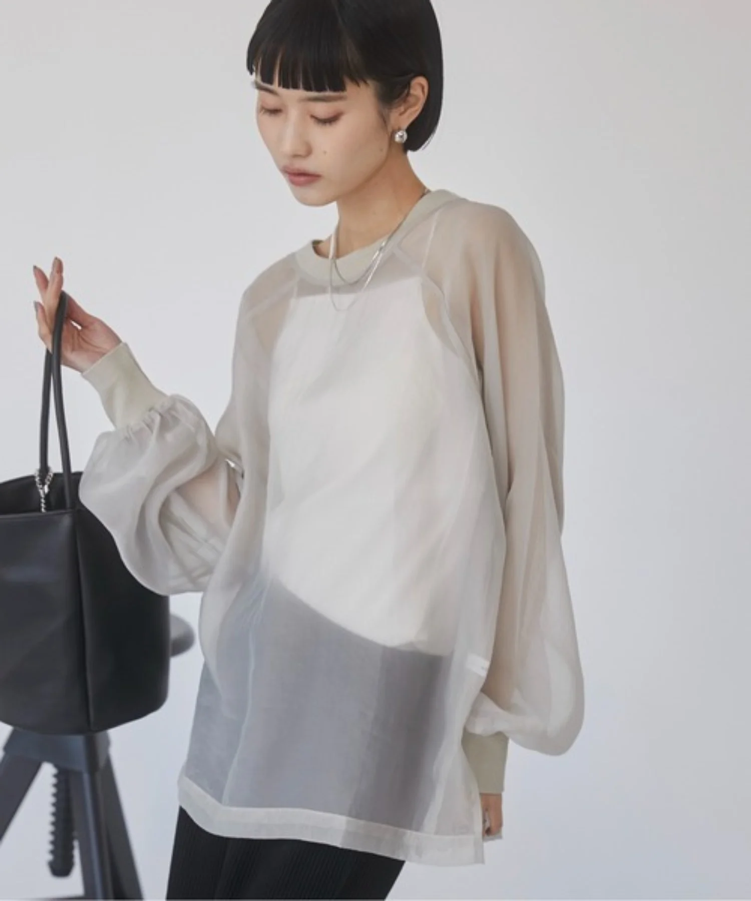 オーガンジープルオーバー - Image 8